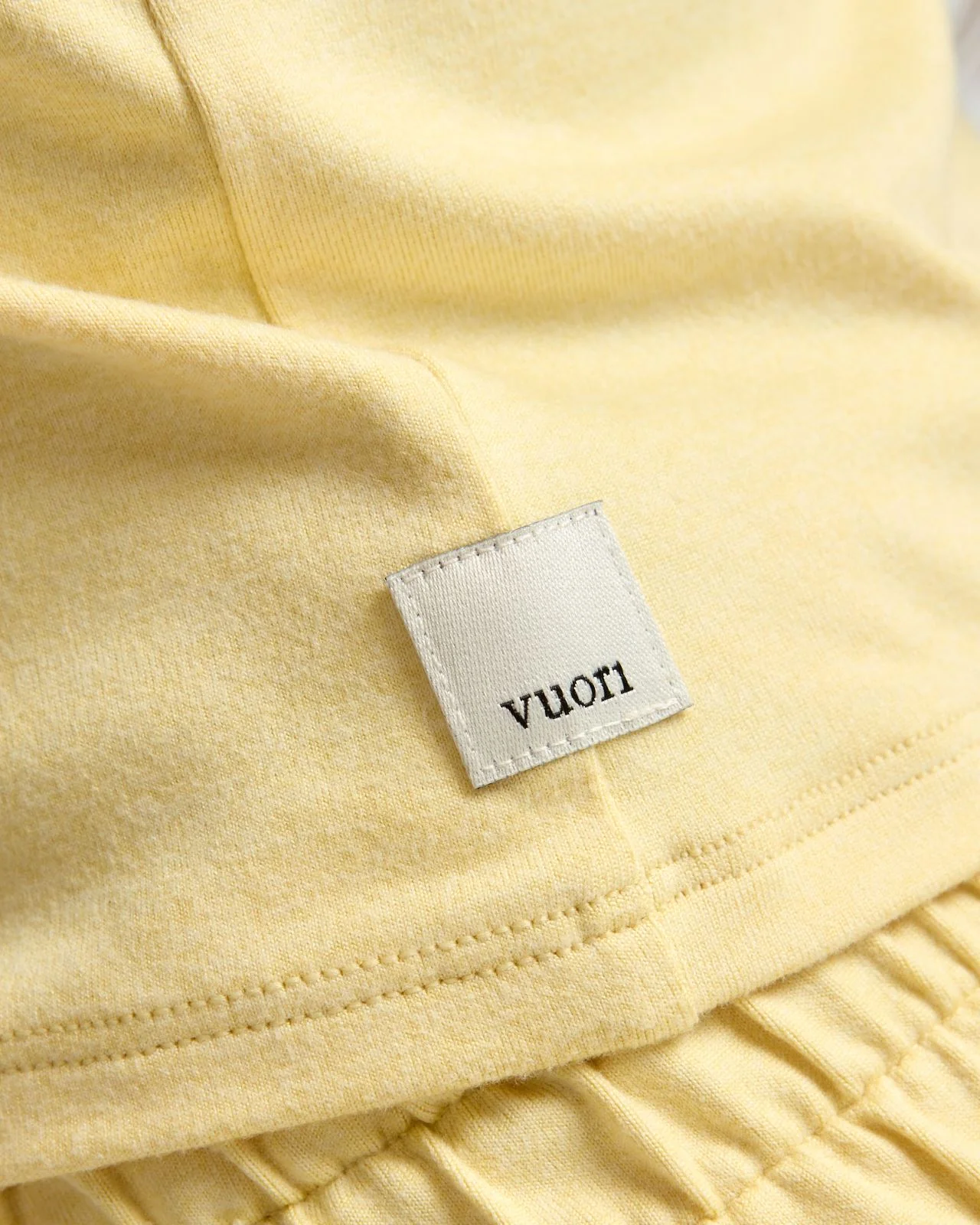 Halo Performance Crop Tank 2.0 Lemon Snap Heather - Image 6