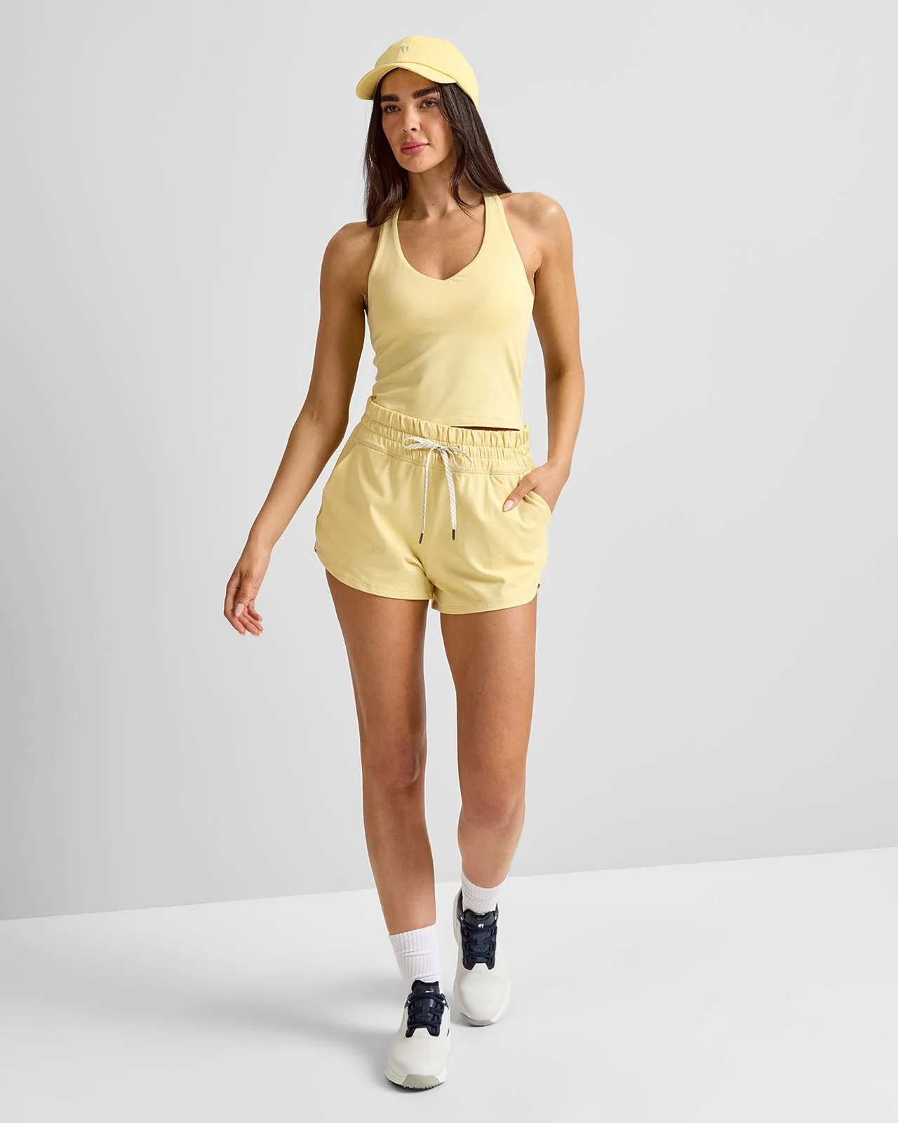 Halo Performance Short 2.0 Lemon Snap Heather - Image 3