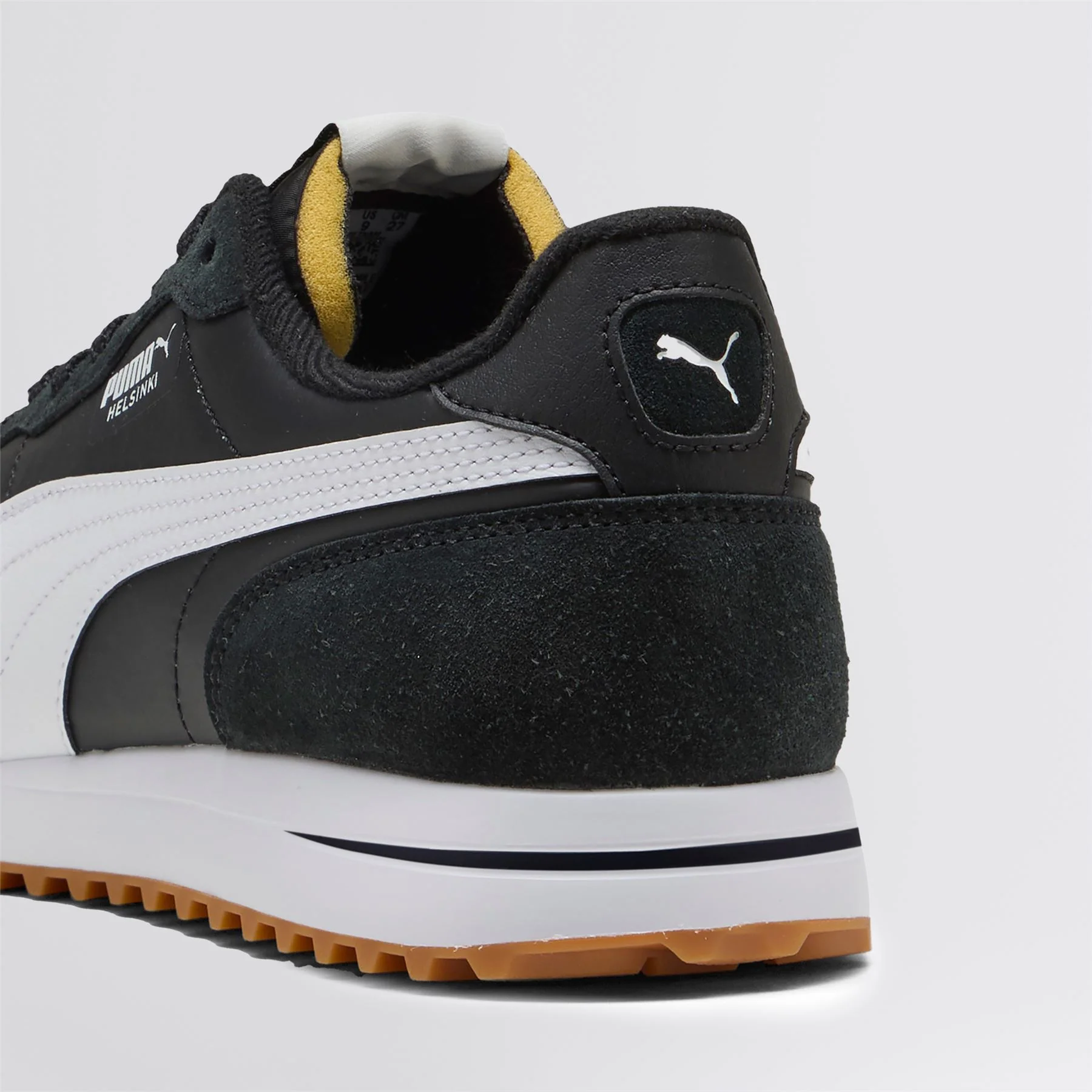 Helsinki Golf Shoes Puma Black/Puma White/Gum - Image 4