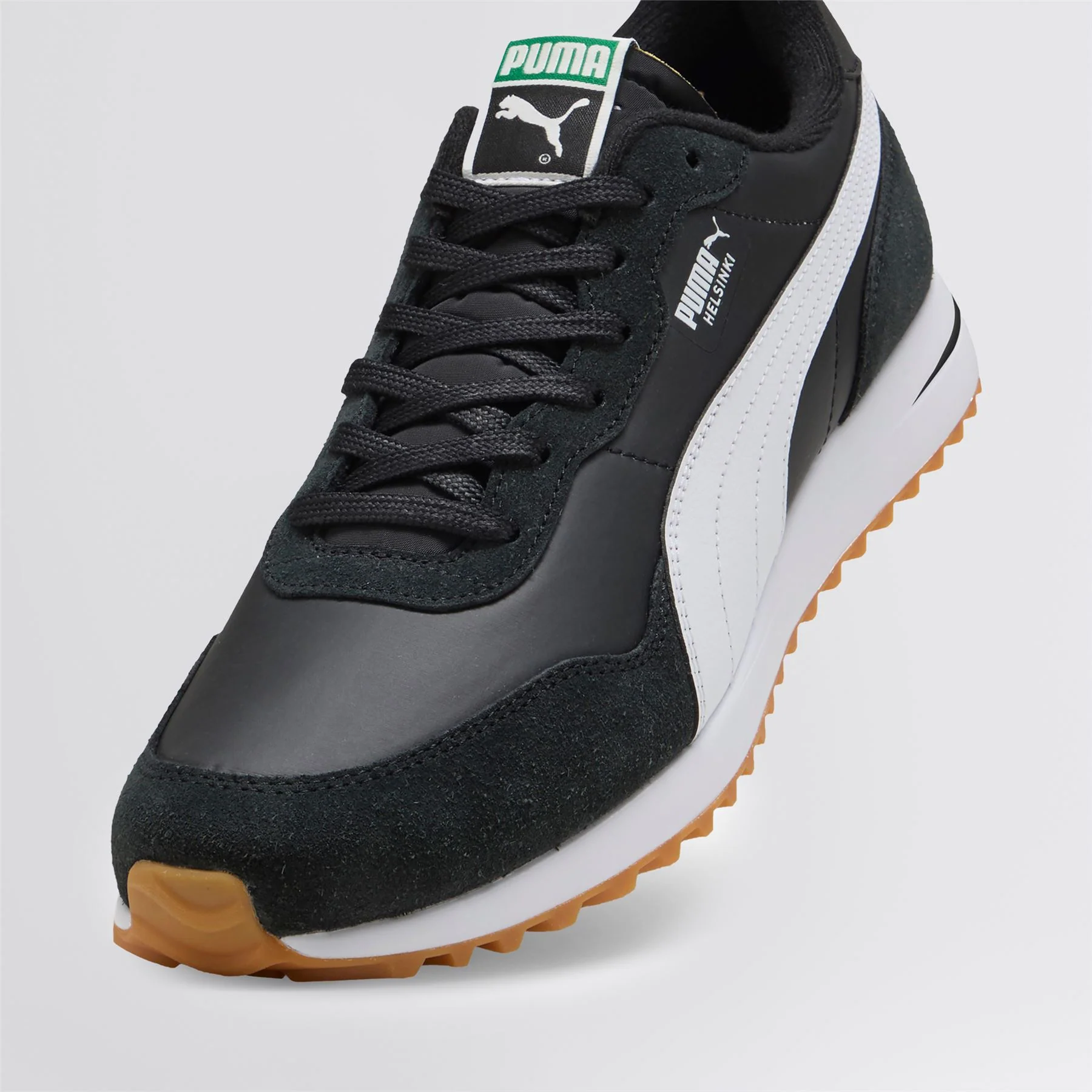 Helsinki Golf Shoes Puma Black/Puma White/Gum - Image 5