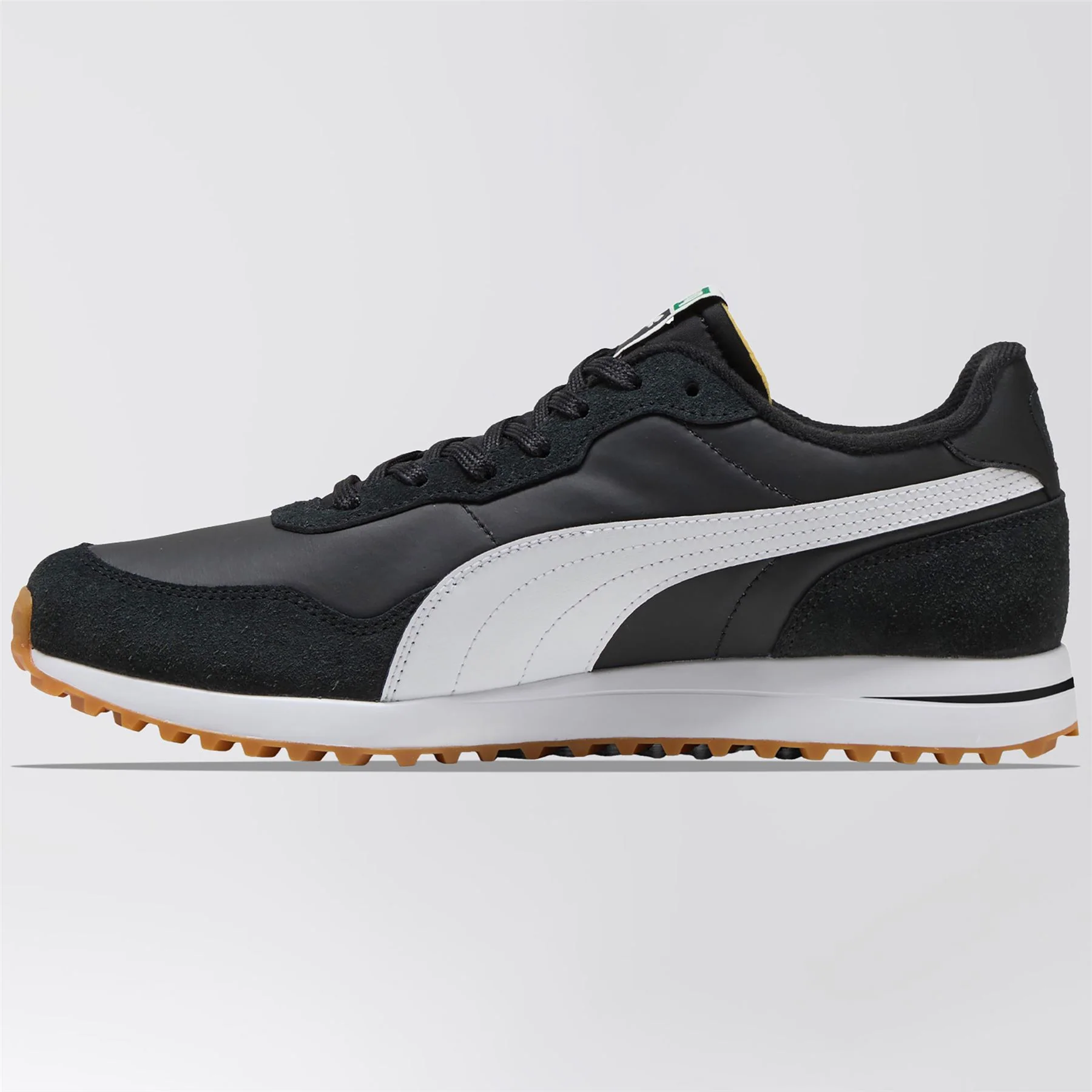 Helsinki Golf Shoes Puma Black/Puma White/Gum - Image 6