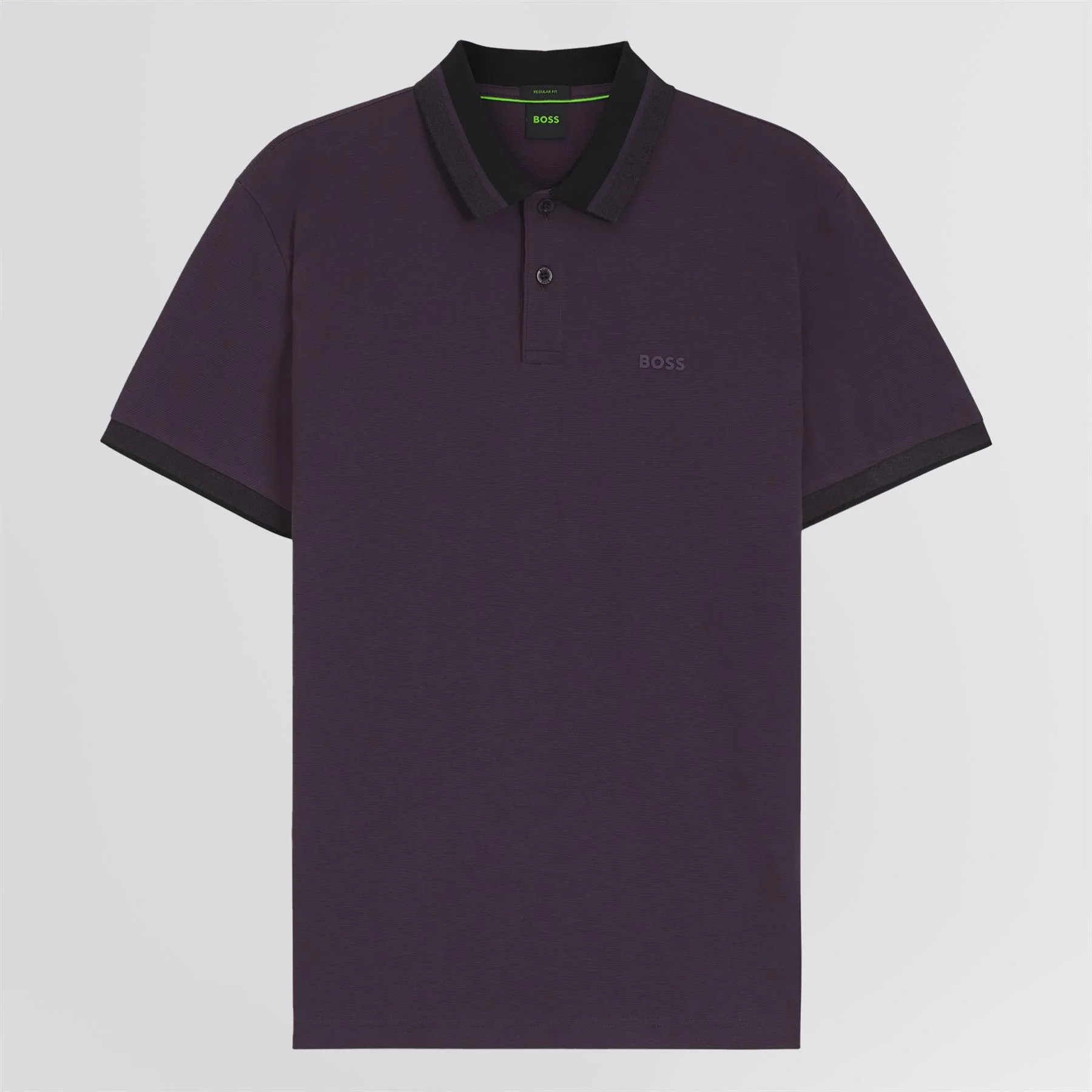 Hole19 Logo Polo Medium Purple - Image 6