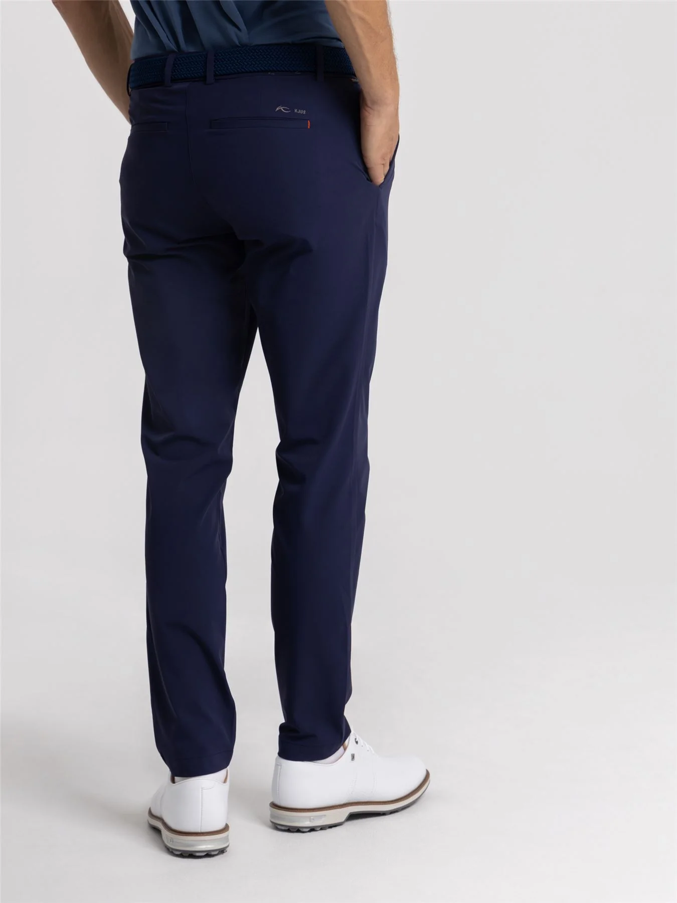 Iver Tailored Fit Trousers Atlanta Blue - Image 3