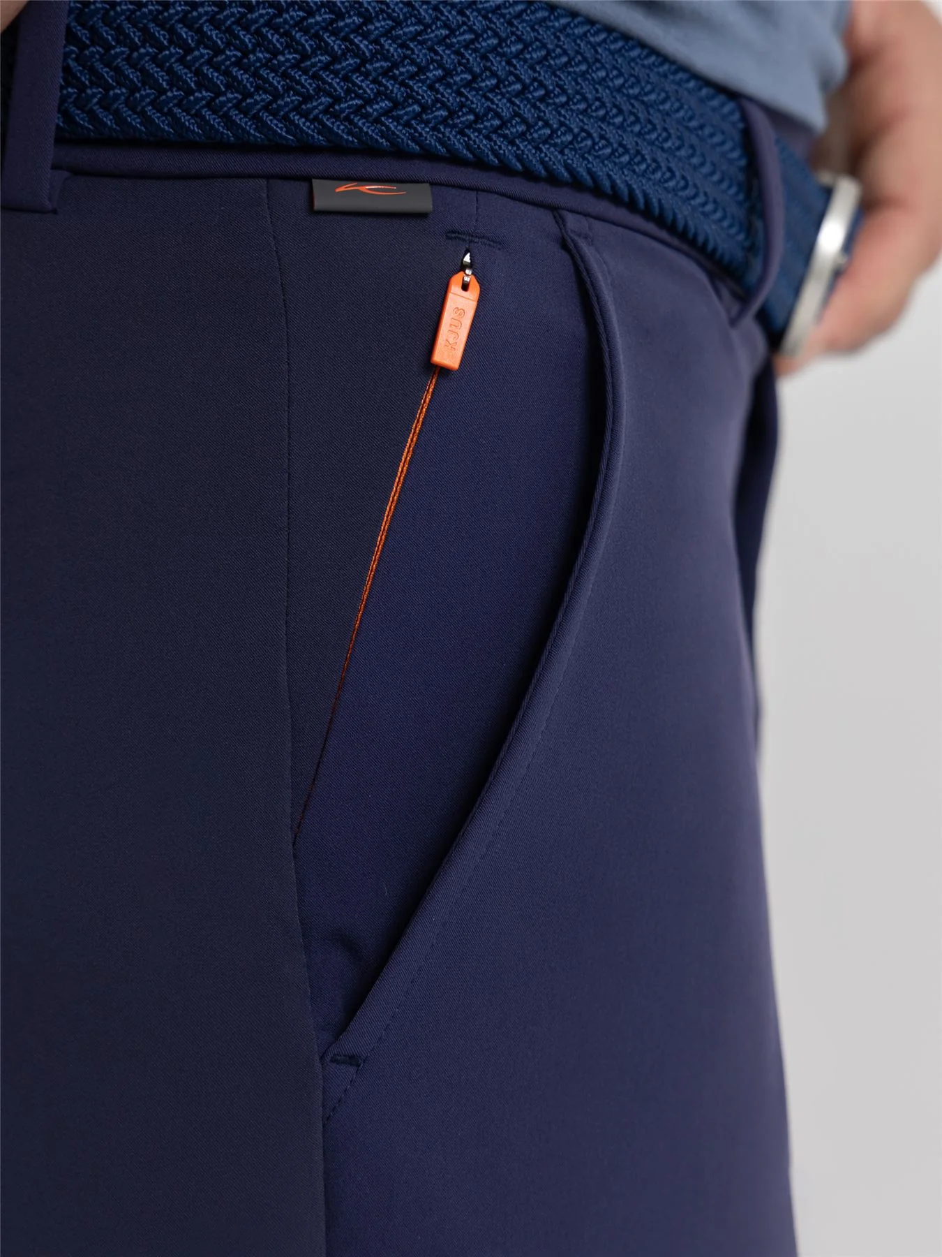 Iver Tailored Fit Trousers Atlanta Blue - Image 5