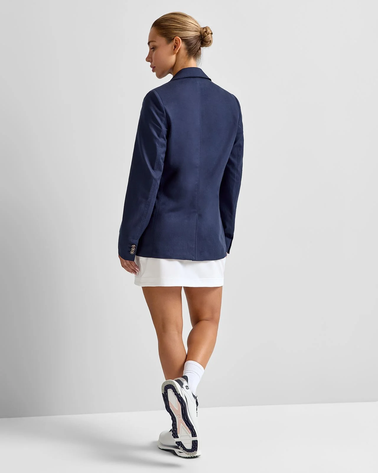 Jackie Stretch Blazer Legacy Navy - Image 4