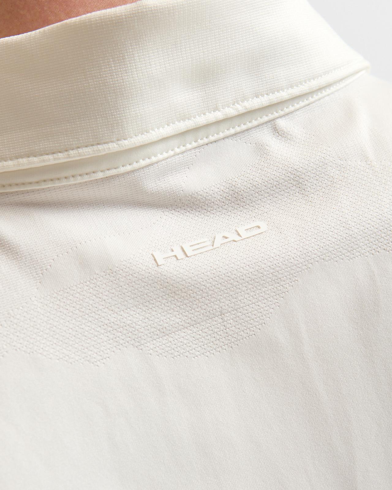 Jacquard Knit Polo Cream - Image 5