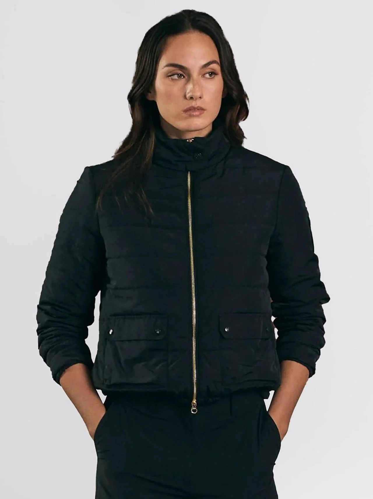 Jasmine Puffer Jacket Black