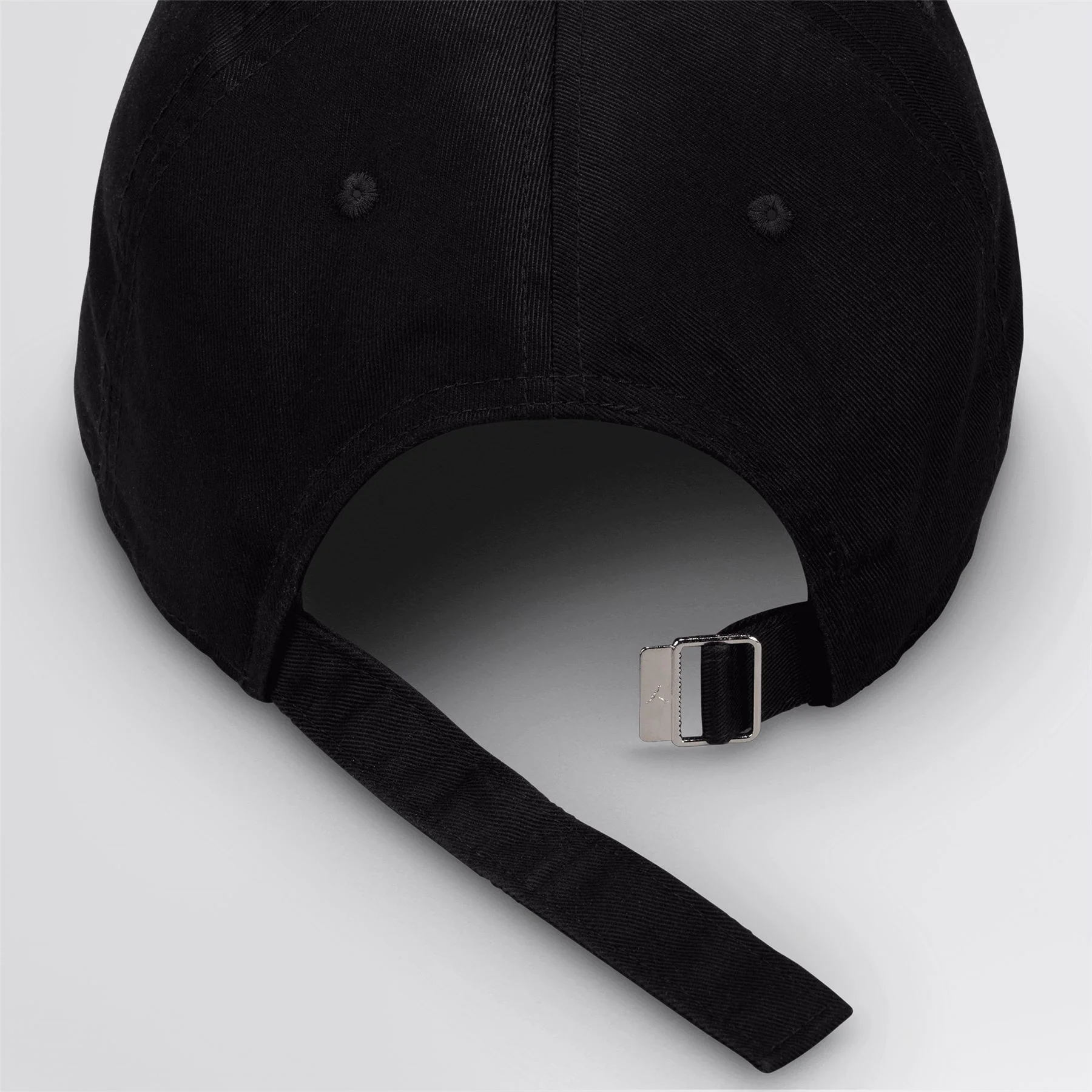 Jordan Club Unstructured Curved-Bill Hat Black/White - Image 2