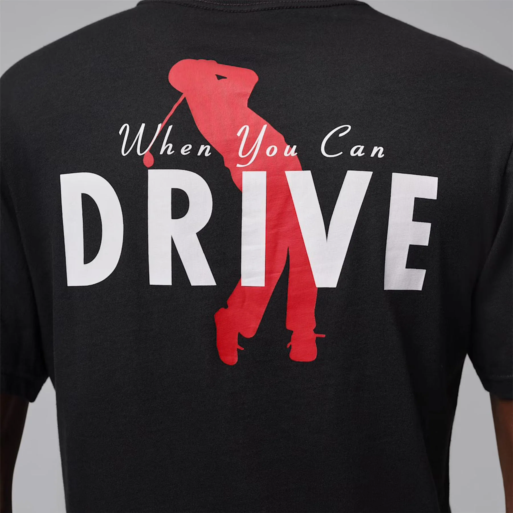 Jordan Dri-FIT Golf T-Shirt Black - Image 4