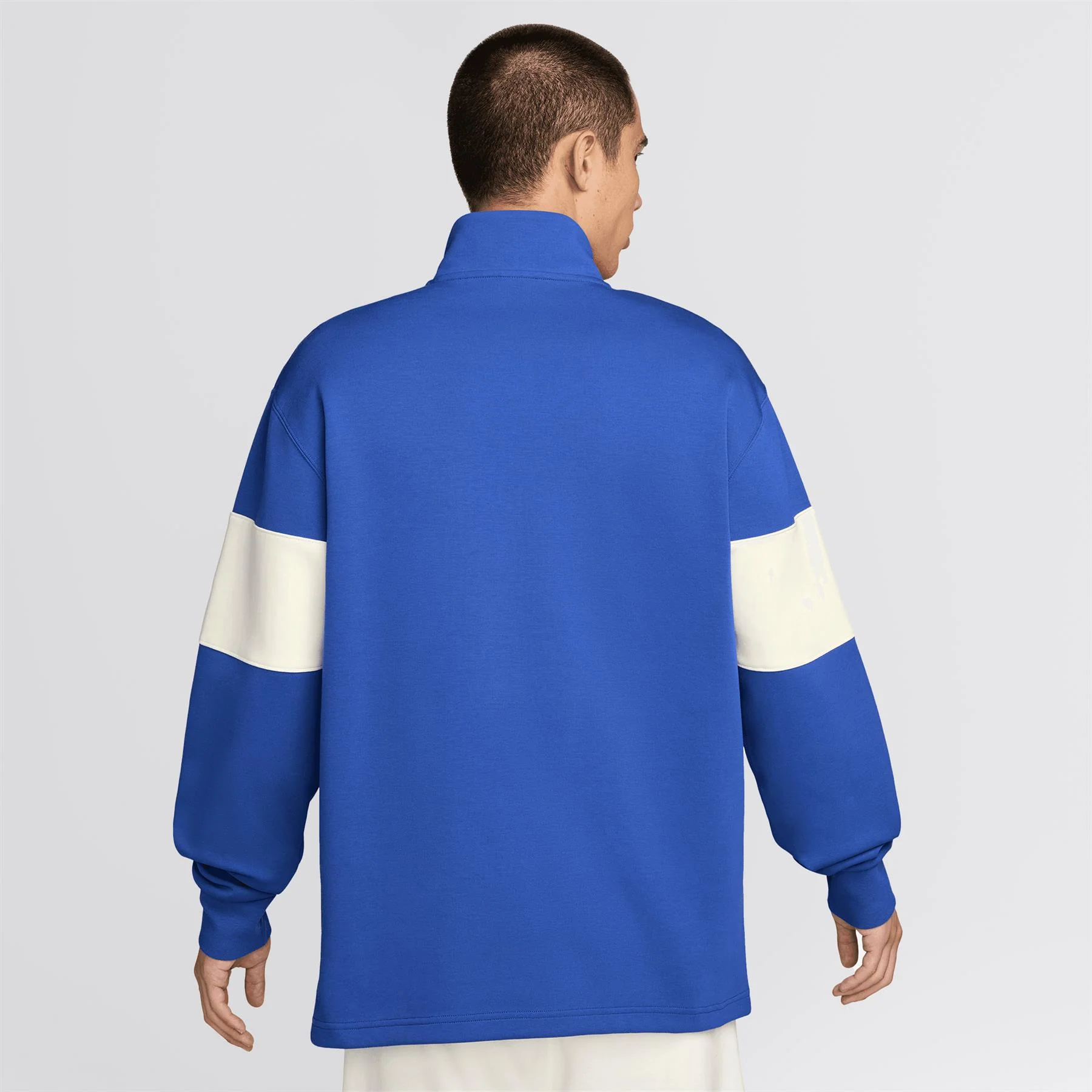 Jordan Dri-FIT Half Zip Mid Layer Game Royal/Sail - Image 2