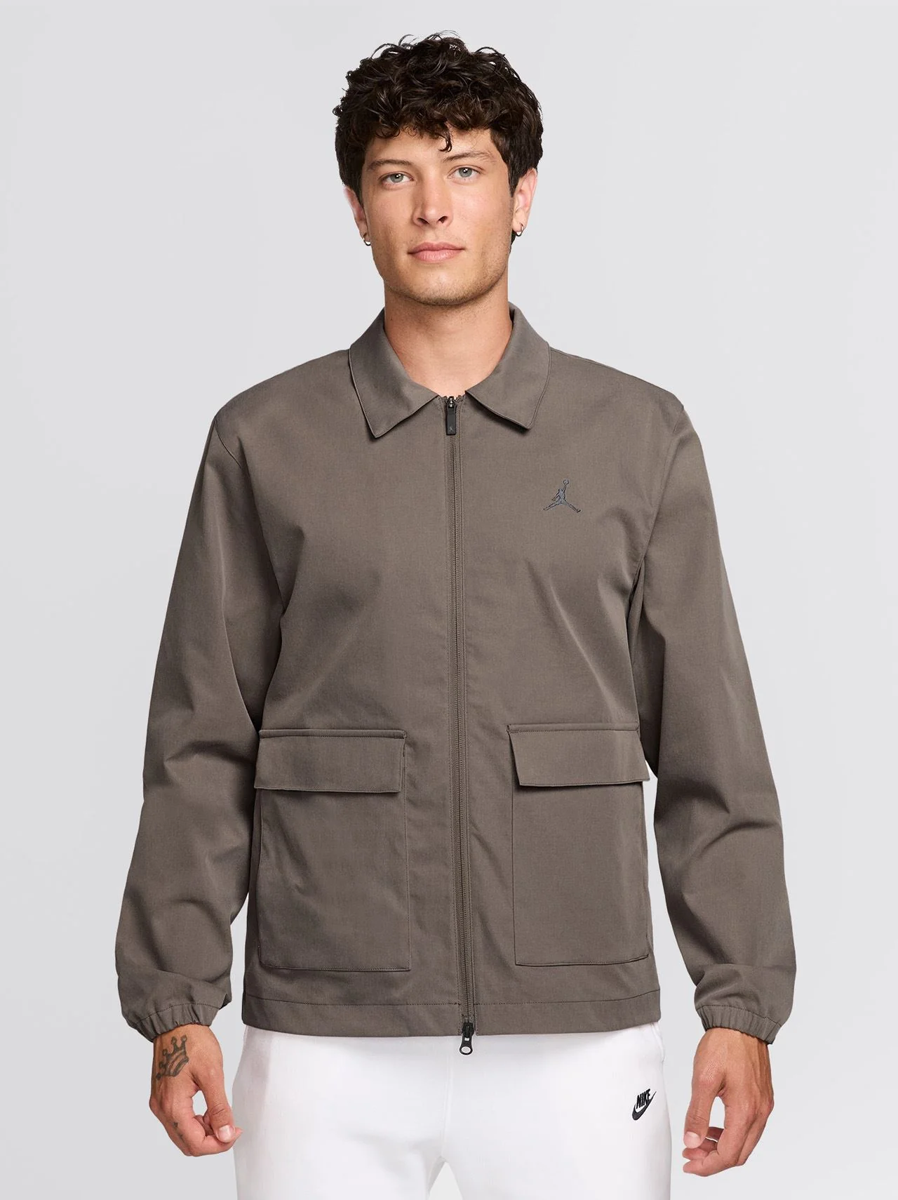 Jordan Golf Jacket Olive Grey/Anthracite