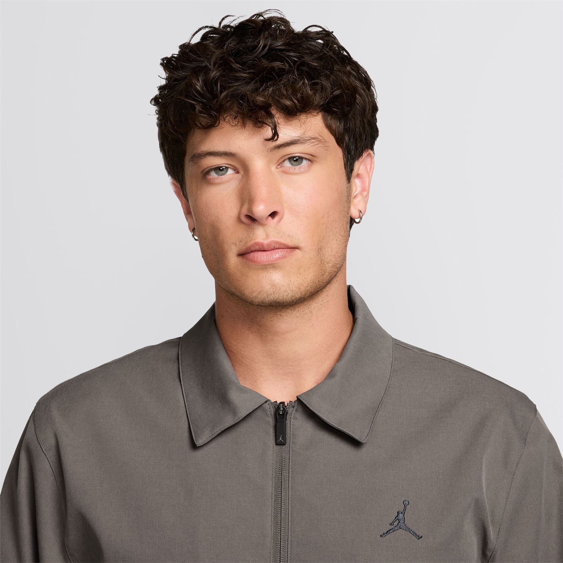 Jordan Golf Jacket Olive Grey/Anthracite - Image 3