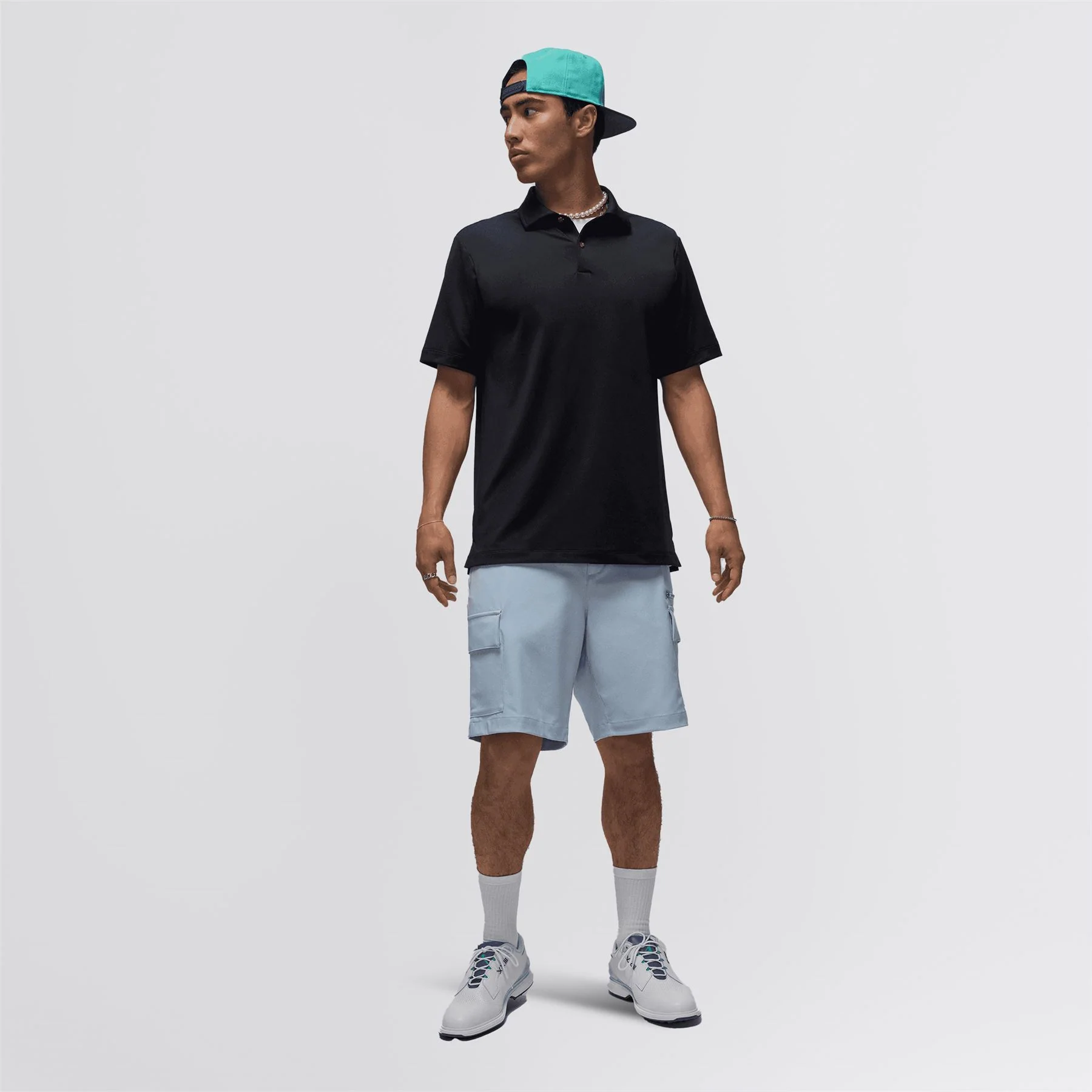 Jordan Sport Golf Polo Black - Image 3