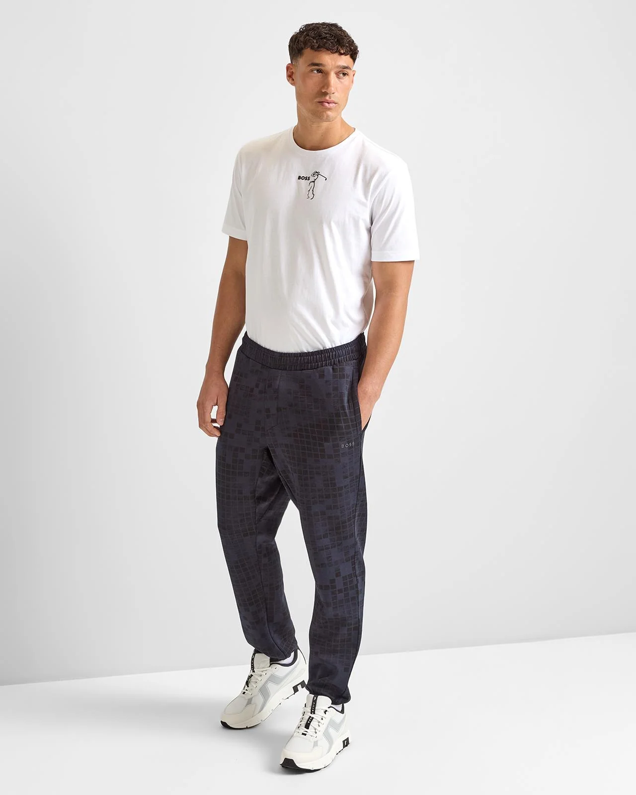 JT Clash Trousers Dark Blue - Image 3