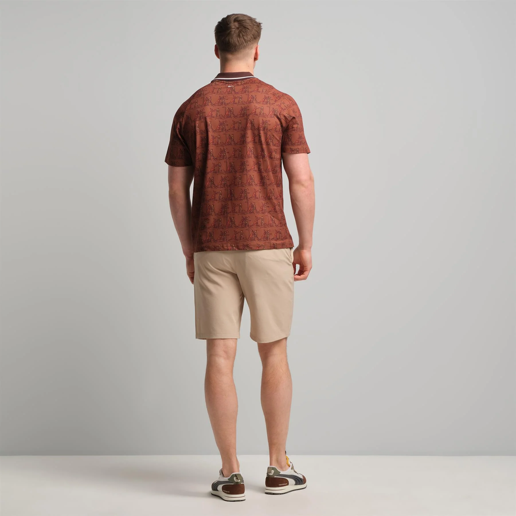 Knockout V Polo Brown - Image 4