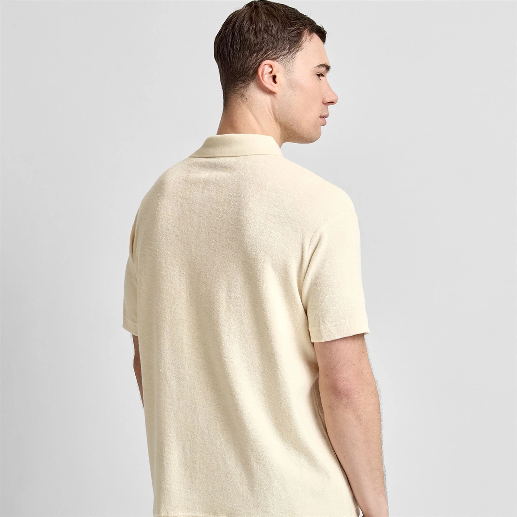 Kooka Terry Polo Beige - Image 2