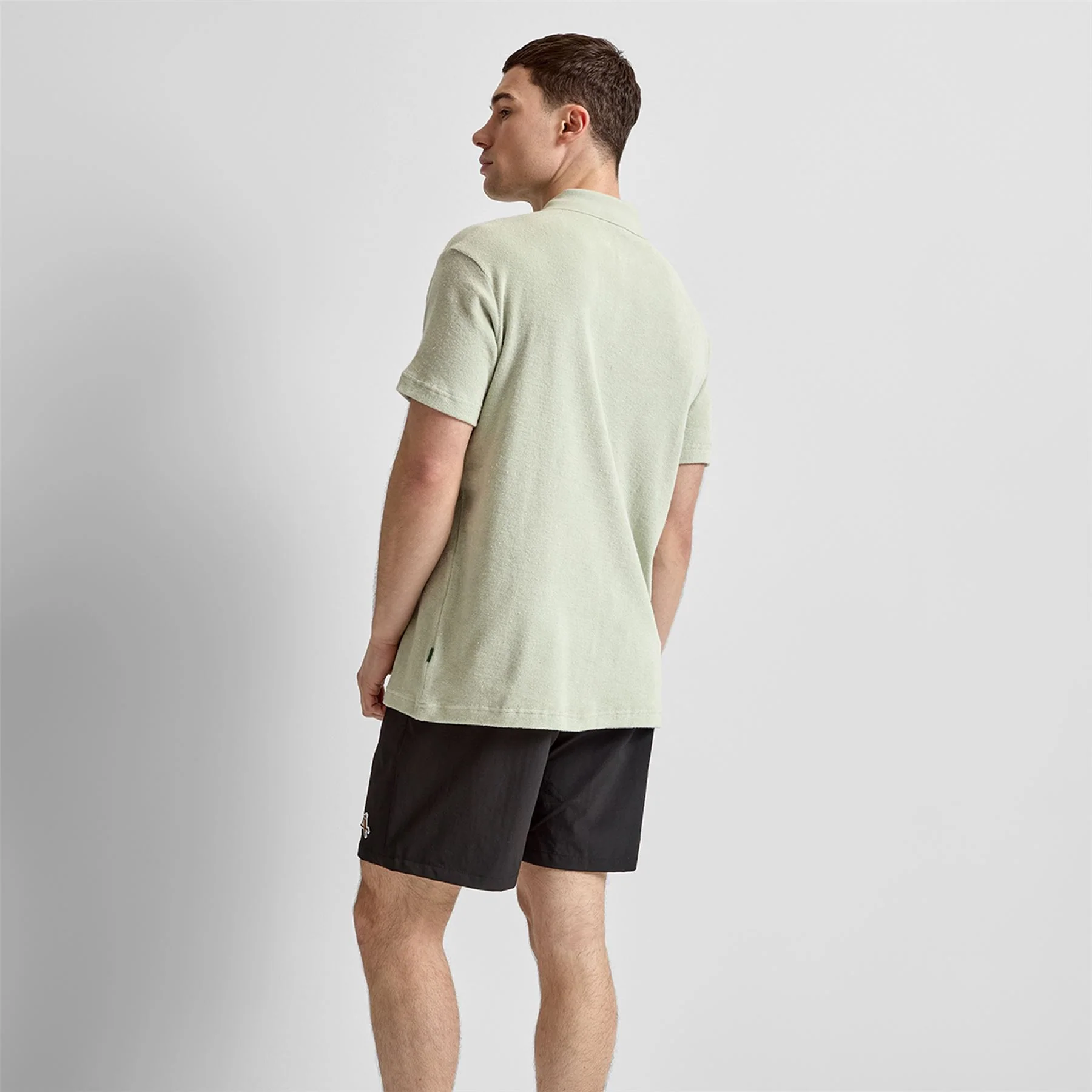 Kooka Terry Polo Green - Image 4