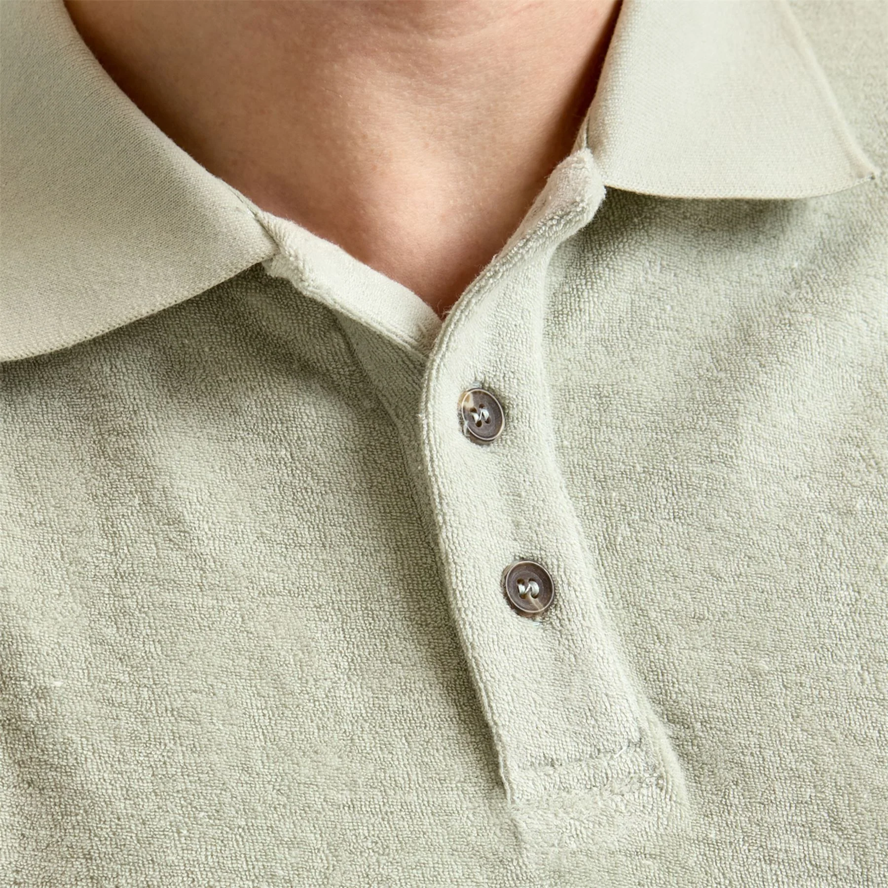 Kooka Terry Polo Green - Image 7