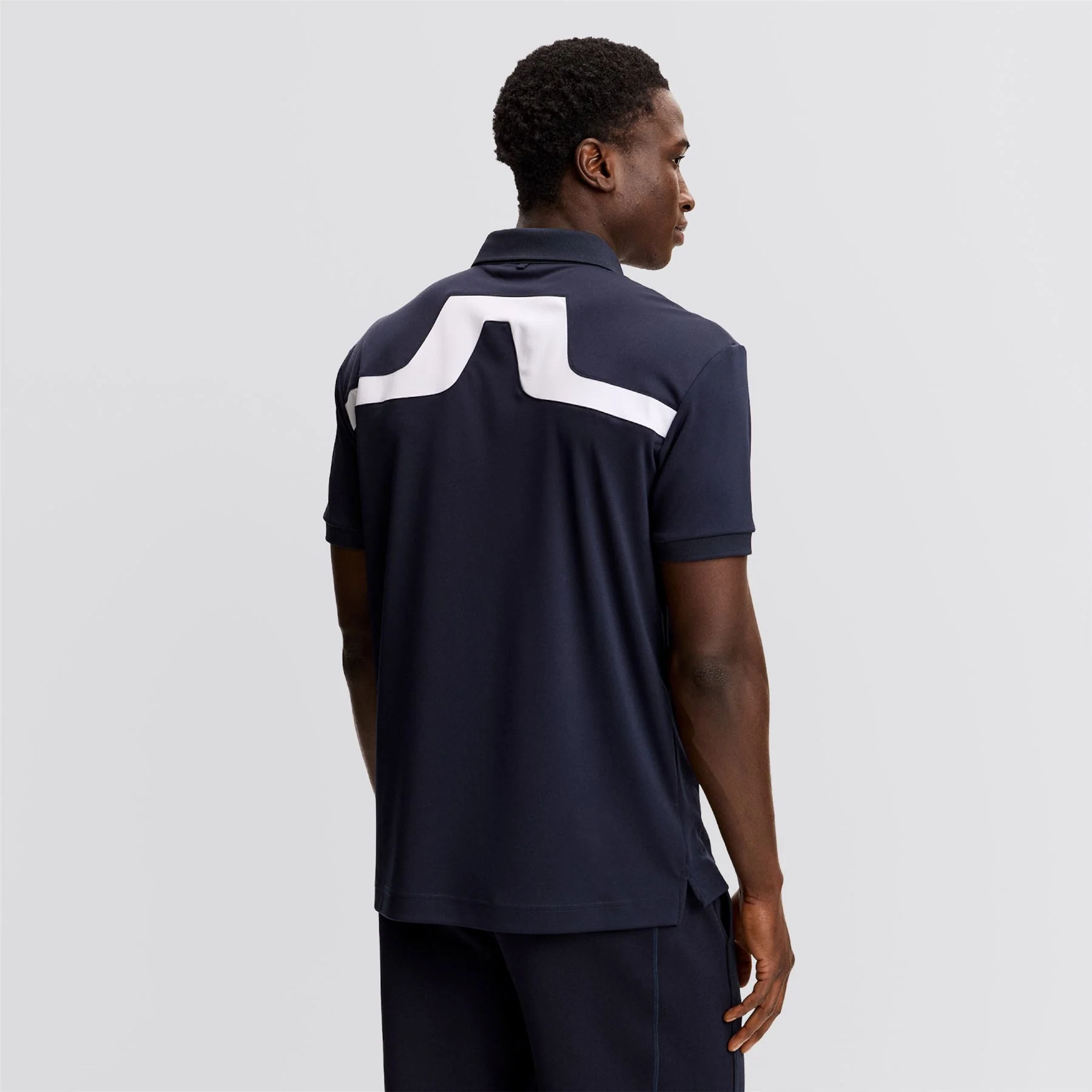 KV TX Jersey Polo JL Navy - Image 2