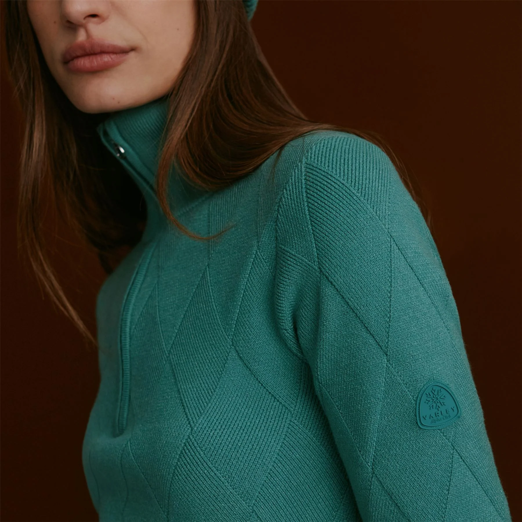 Lawson Half Zip Knit Deep Sea - Image 5