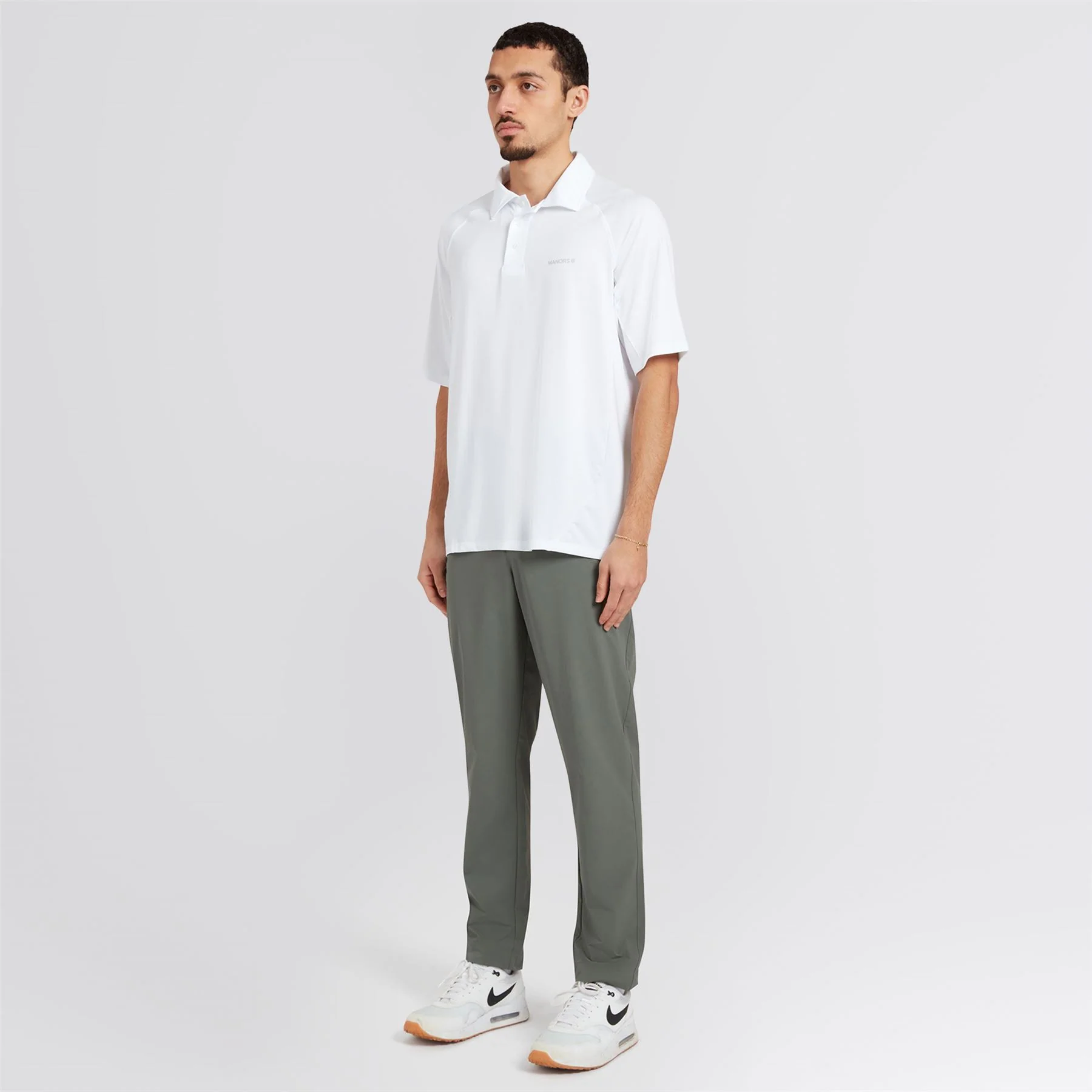 Lightweight Polo White - Image 3