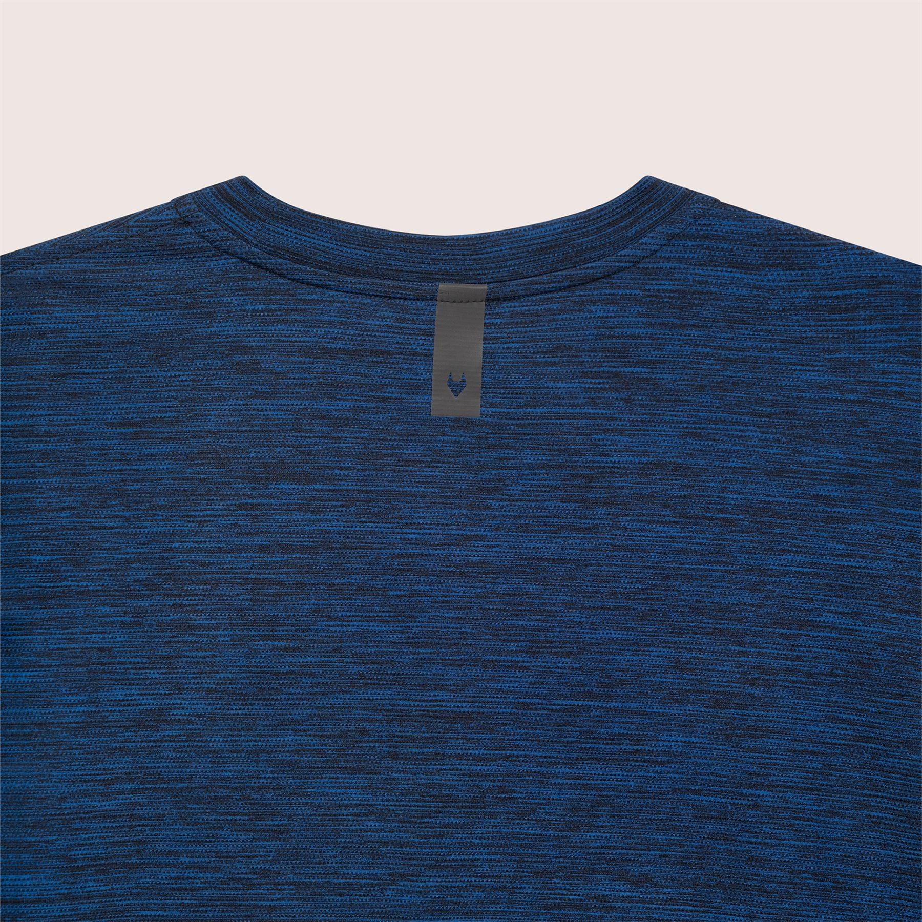 Long Sleeve Mesh Textured T-Shirt Navy - Image 10