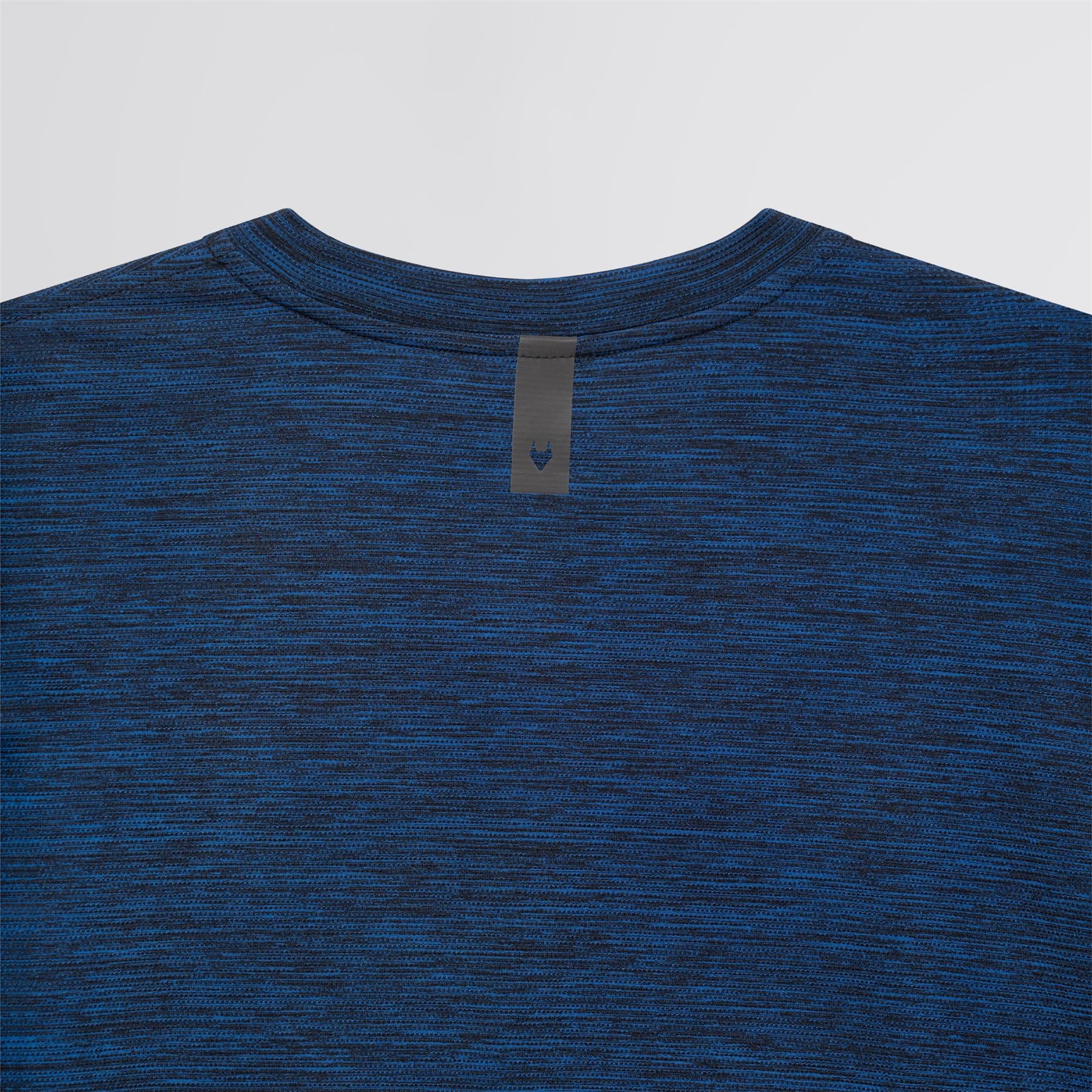 Long Sleeve Mesh Textured T-Shirt Navy - Image 9