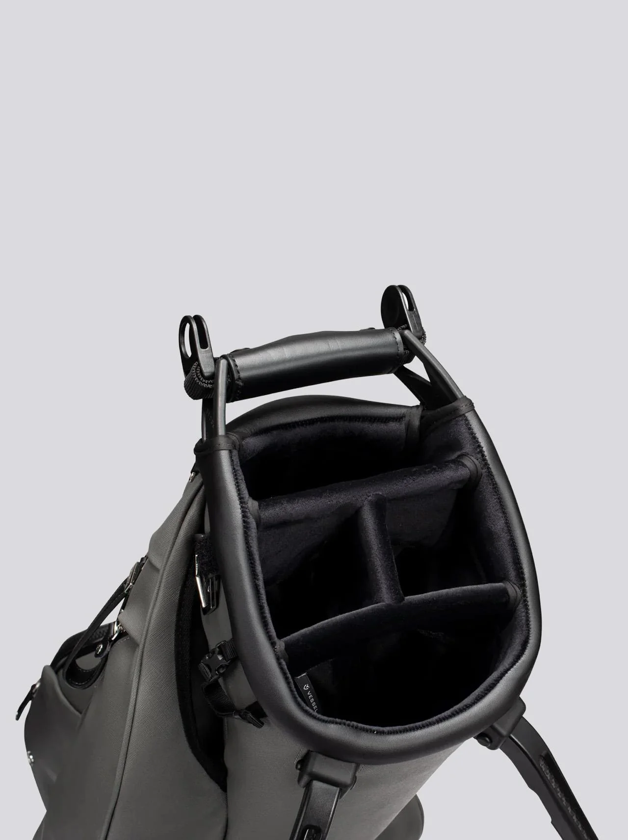 Lux Stand Bag Crosshatch Grey - Image 5