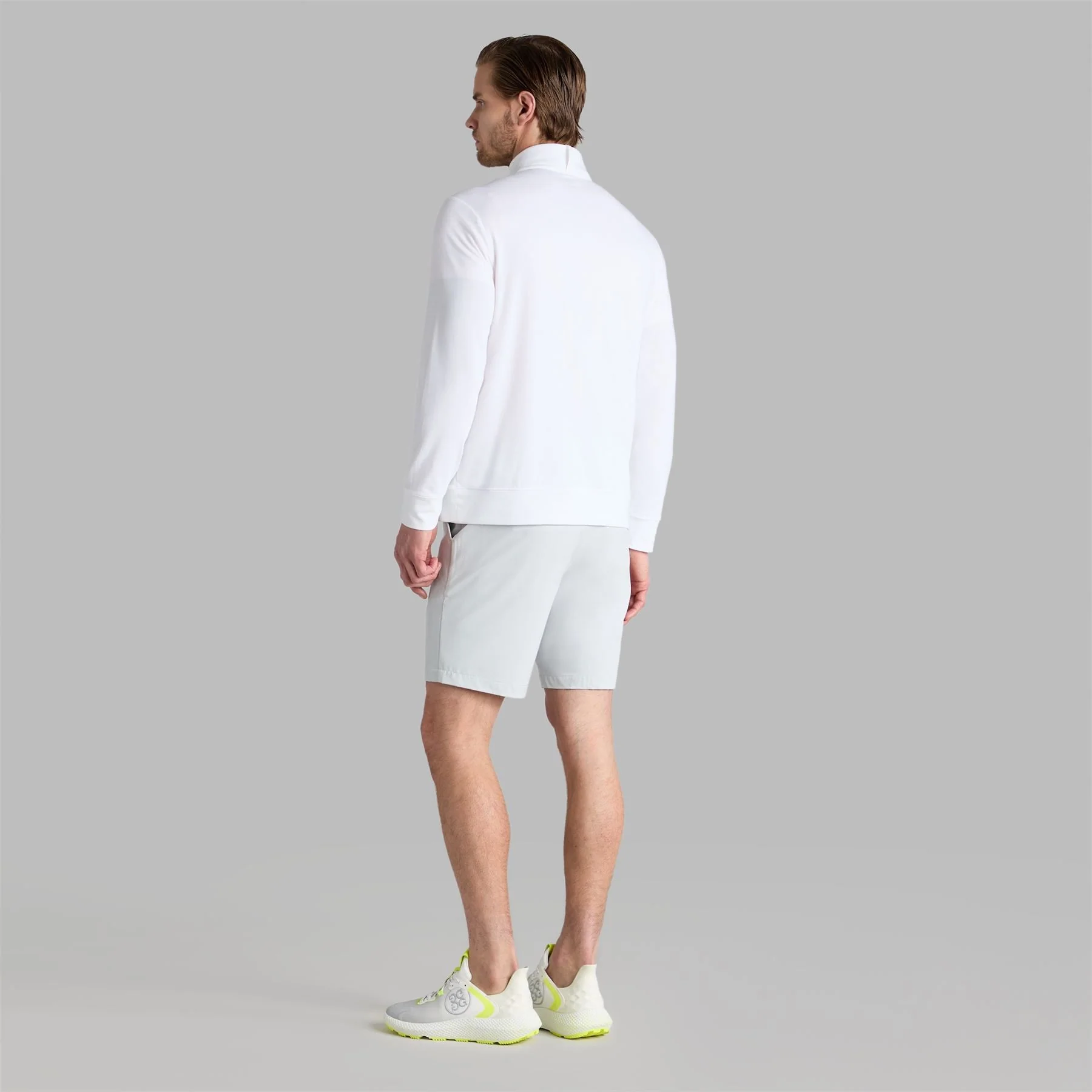 Luxe Mid Quarter Zip Snow - Image 3