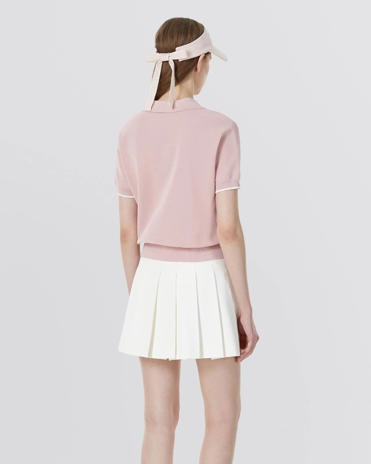 Maryse Short Sleeve Sweater Pink - Image 3