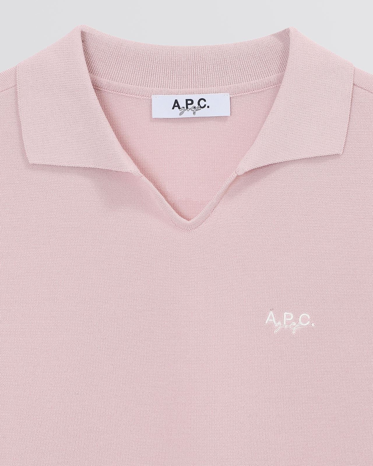 Maryse Short Sleeve Sweater Pink - Image 5
