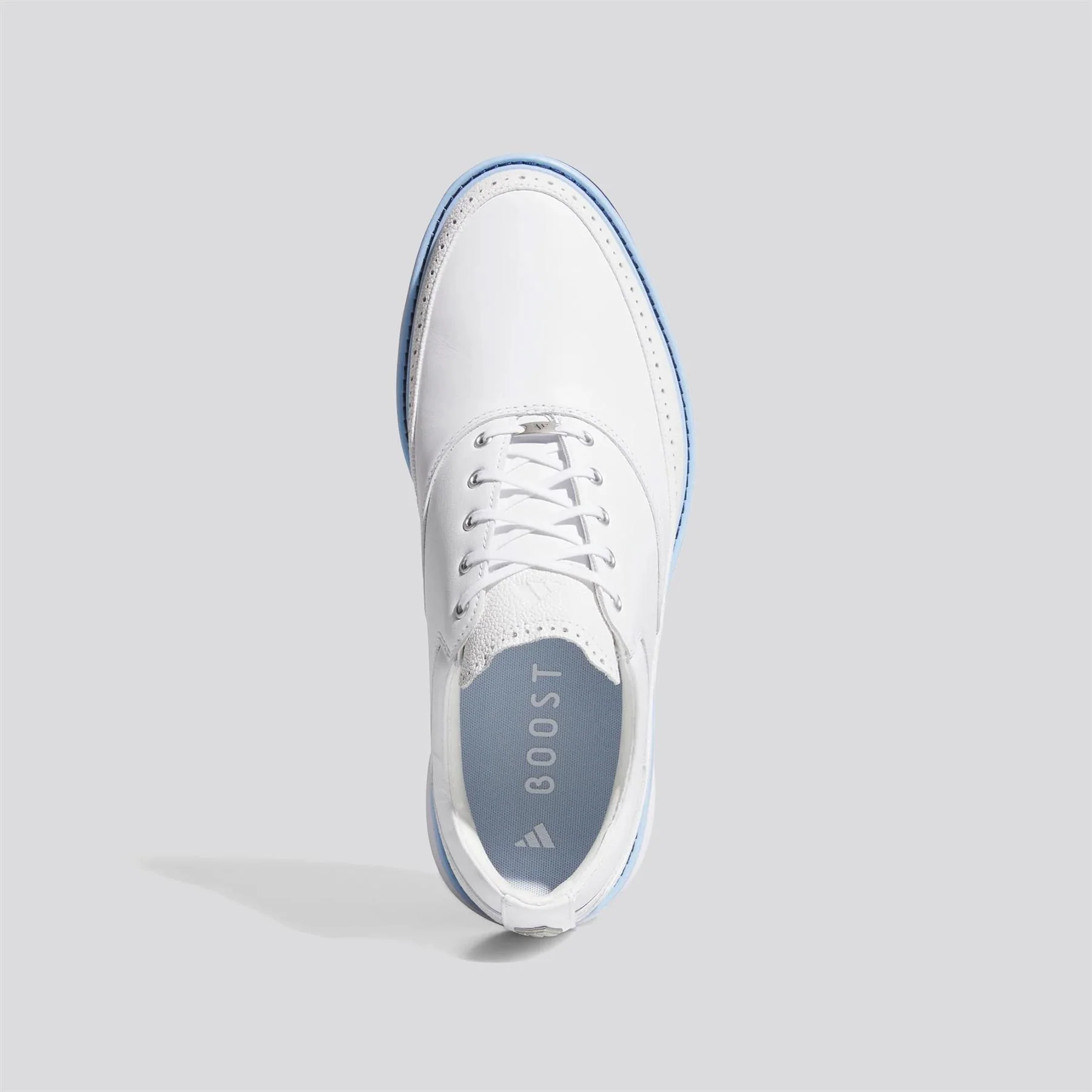 MC80 Spikeless Golf Shoes Footwear White/Crystal Sky/Collegiate Navy - Image 4
