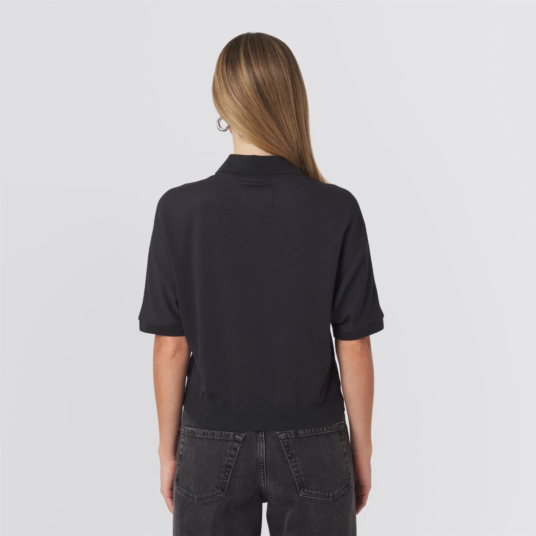 Megan Lifestyle Polo Black - Image 3