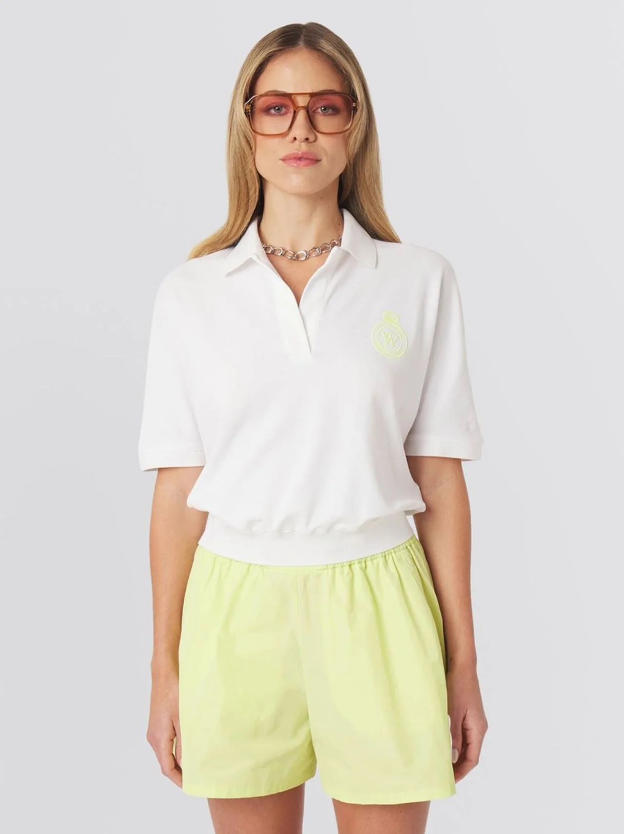 Megan Lifestyle Polo White