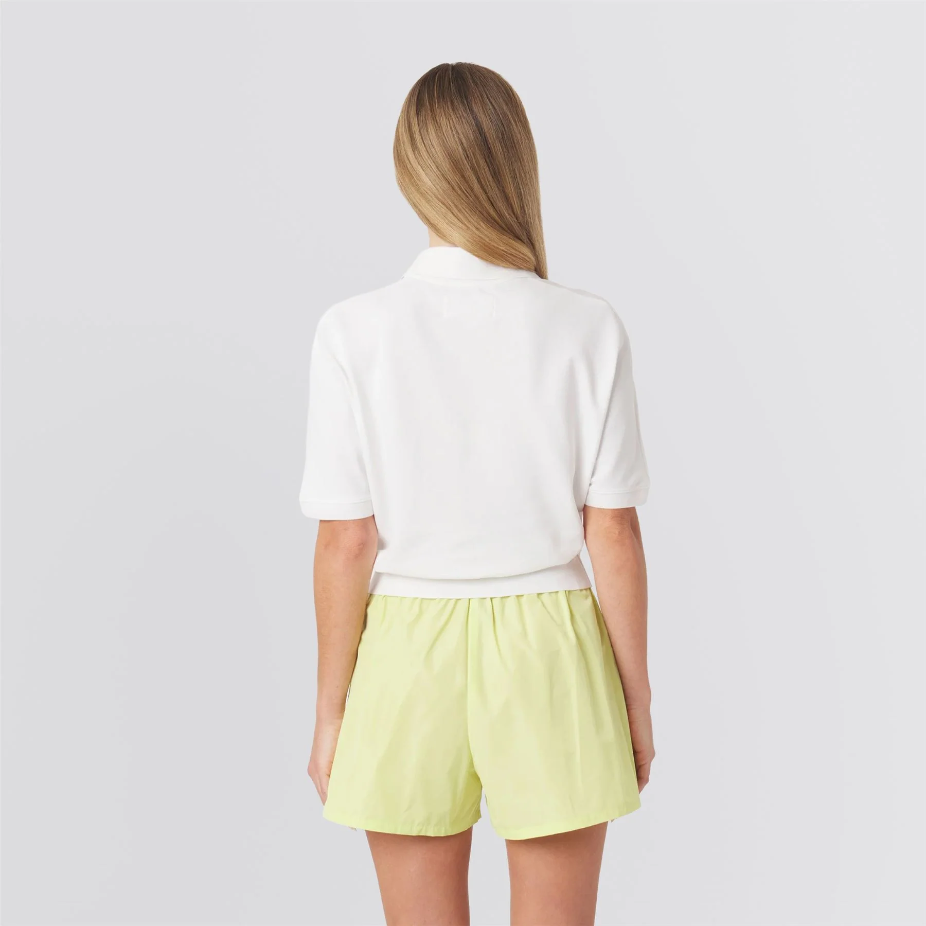 Megan Lifestyle Polo White - Image 3