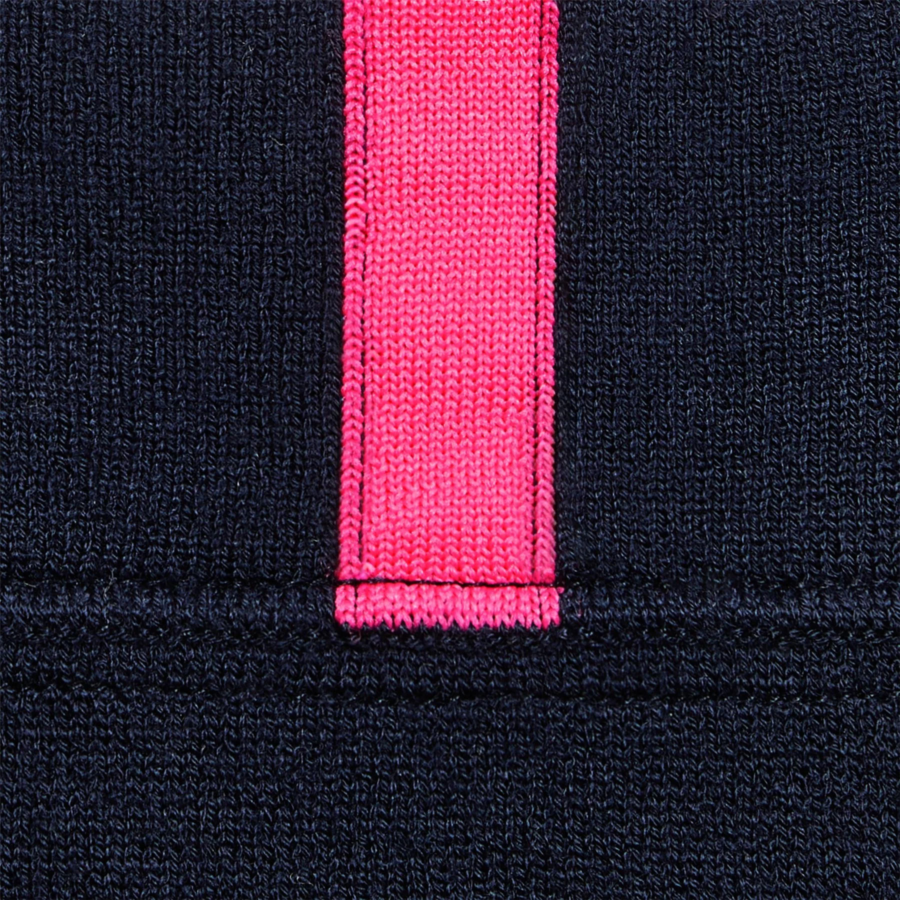 Merino Wool Blend Raglan Quarter Zip Mid Layer Twilight - Image 5