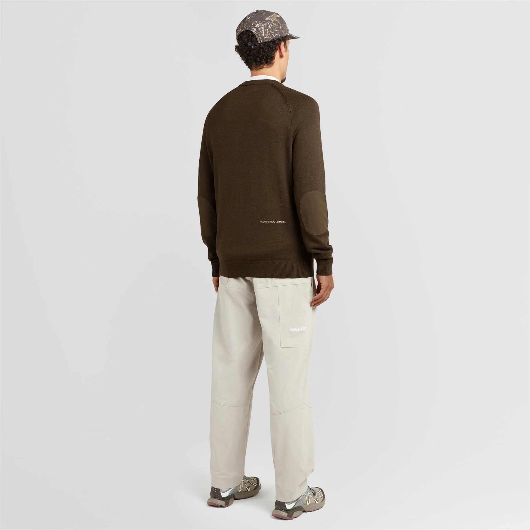 Merino Wool Crewneck Hickory - Image 4