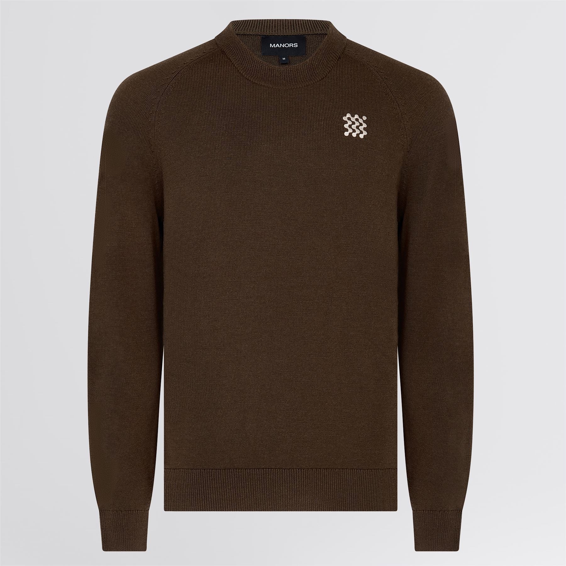 Merino Wool Crewneck Hickory - Image 7