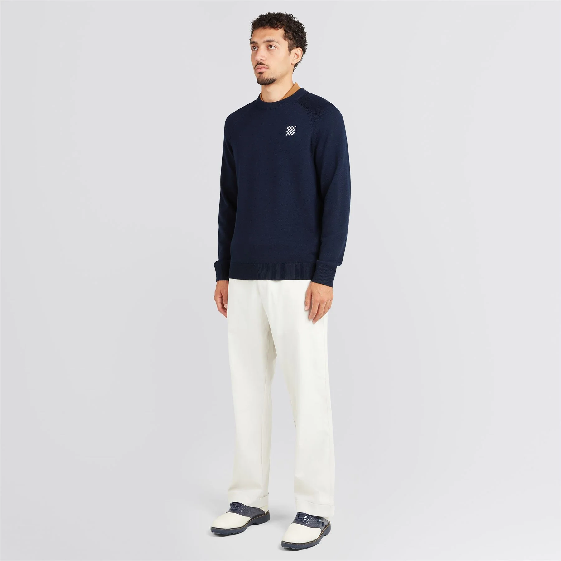 Merino Wool Crewneck Midnight - Image 3
