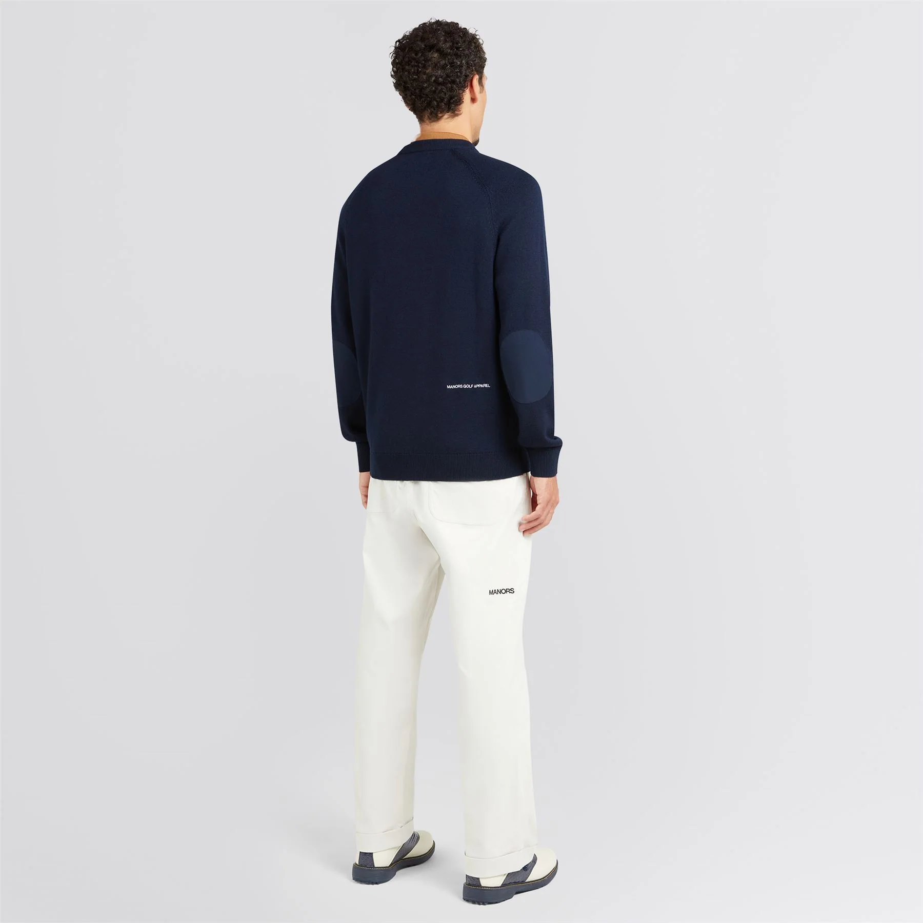 Merino Wool Crewneck Midnight - Image 4