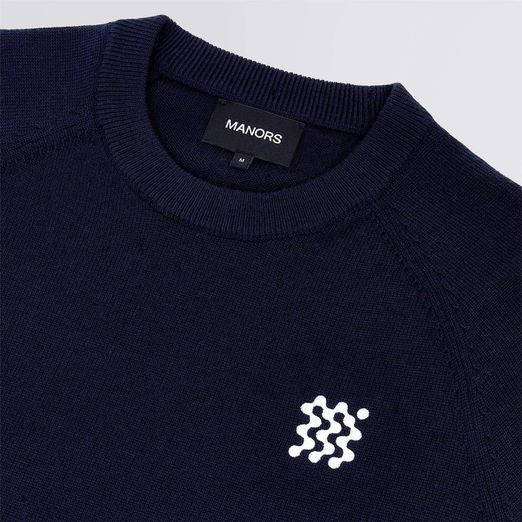 Merino Wool Crewneck Midnight - Image 5