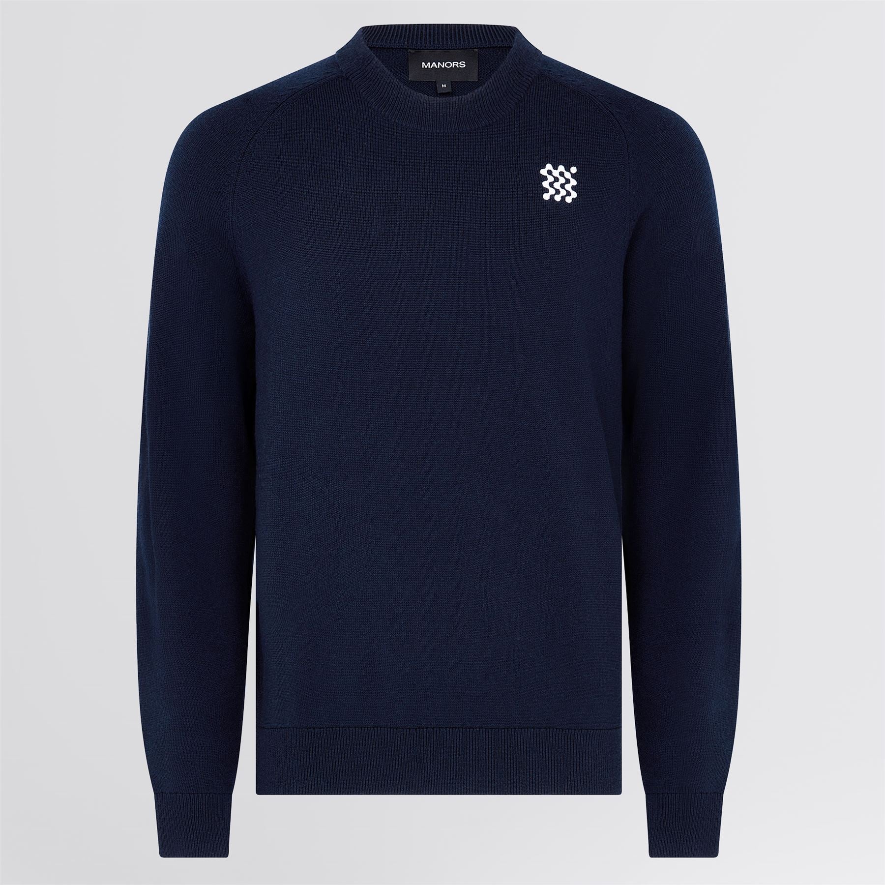 Merino Wool Crewneck Midnight - Image 7
