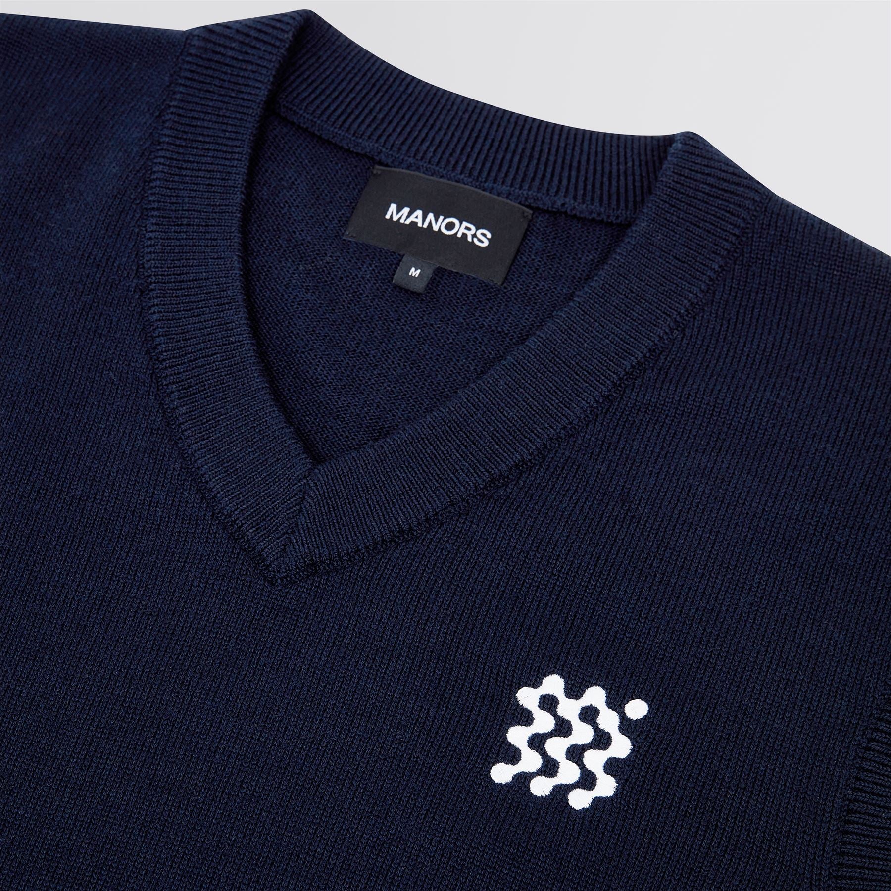 Merino Wool Vest Midnight - Image 5