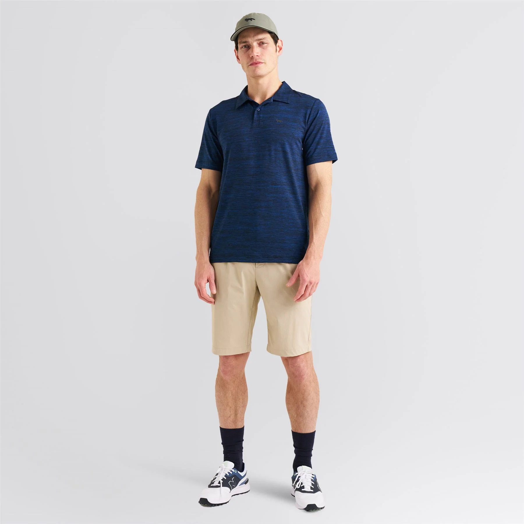 Mesh Polo Navy - Image 3