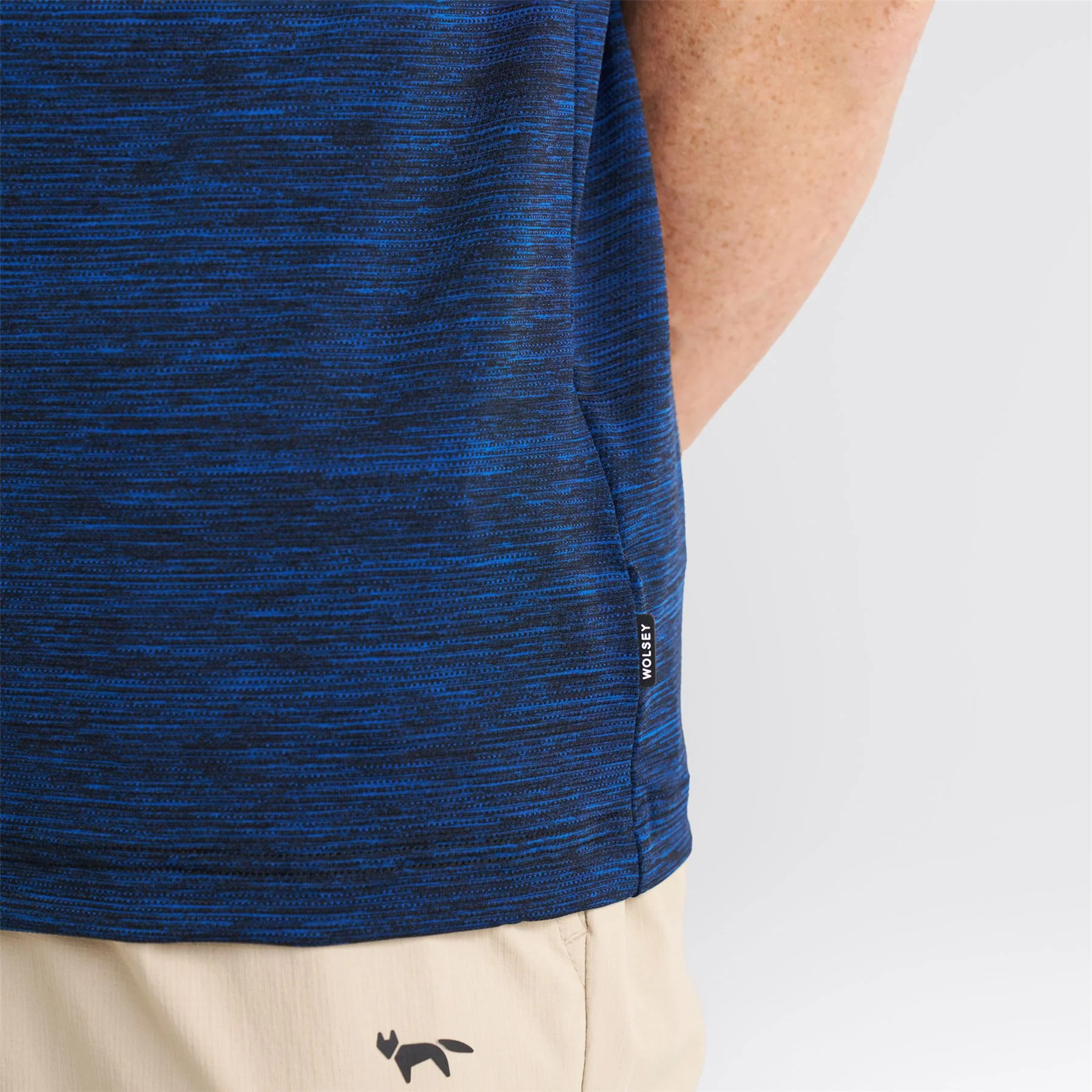 Mesh Polo Navy - Image 5