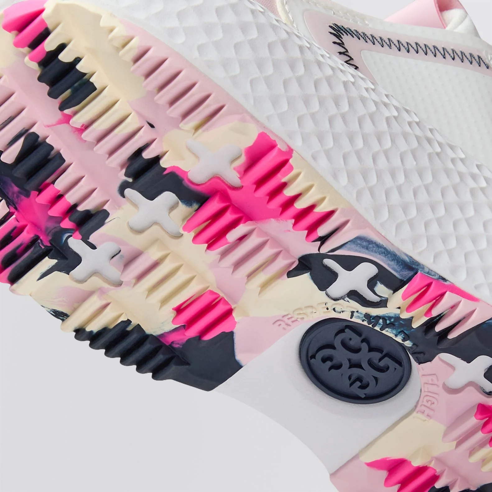 MG4X2 Spikeless Golf Cross Trainer Snow/Blush - Image 6