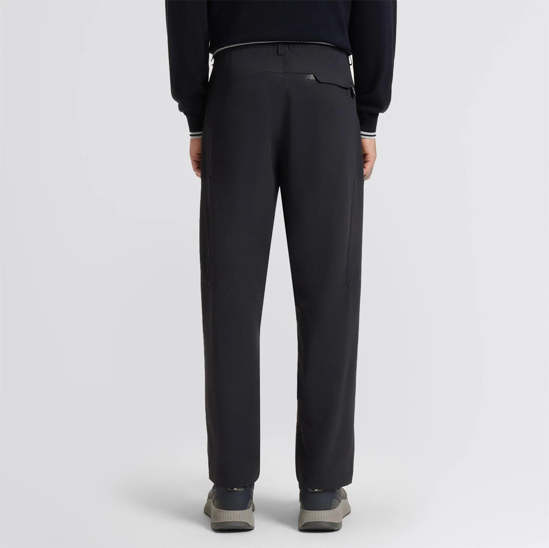 Mirror Cargo Trousers Dark Blue - Image 2