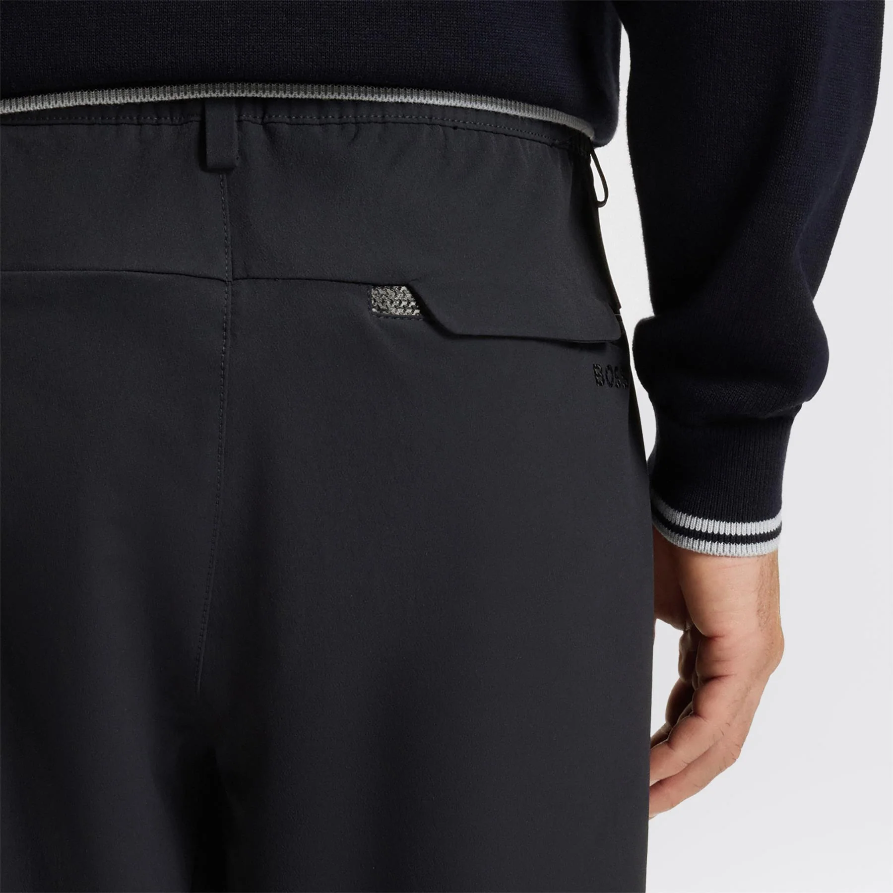 Mirror Cargo Trousers Dark Blue - Image 6