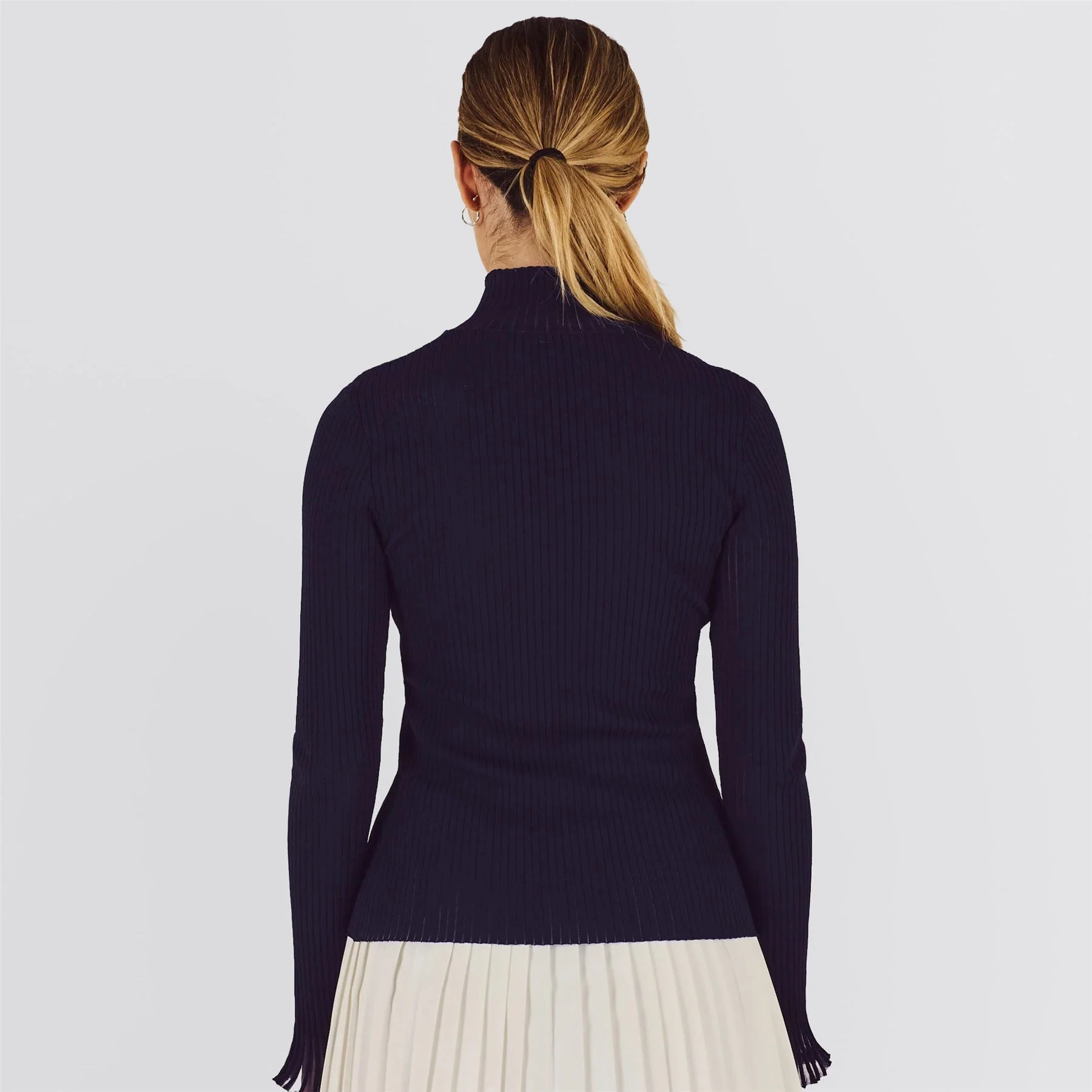 Monika Turtleneck Midnight - Image 4