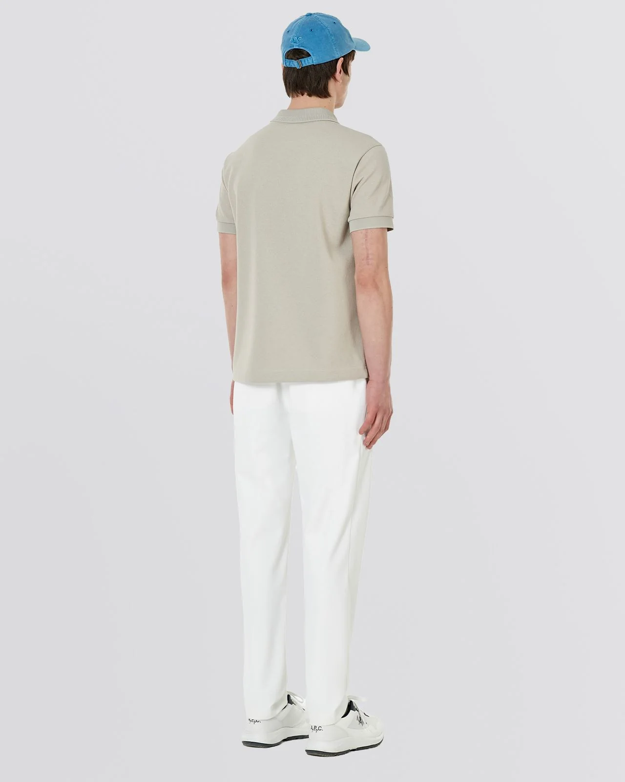 Nael Knit Polo Shirt Beige - Image 2
